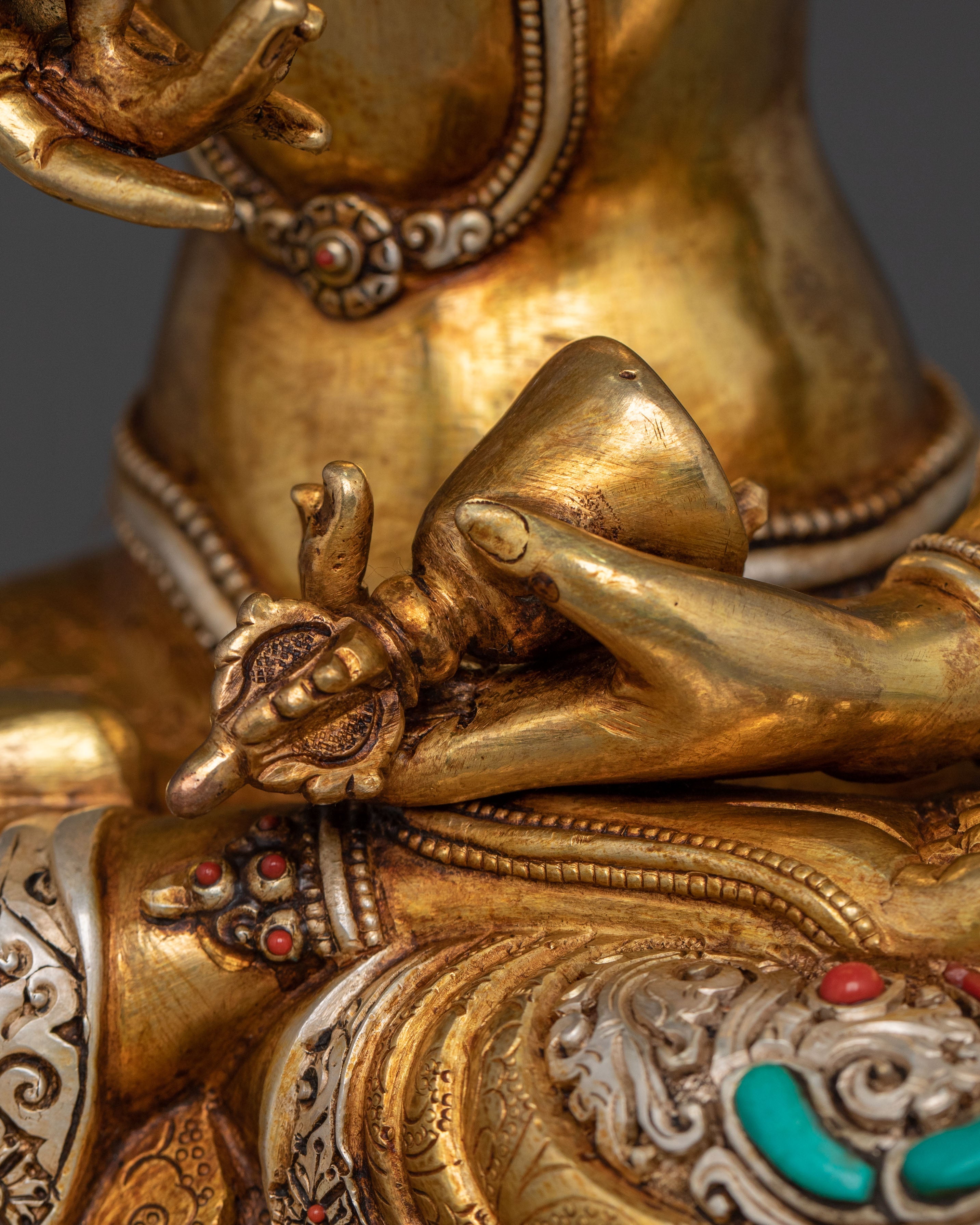 Handmade Vajrasattva Sculpture | Purification Deity