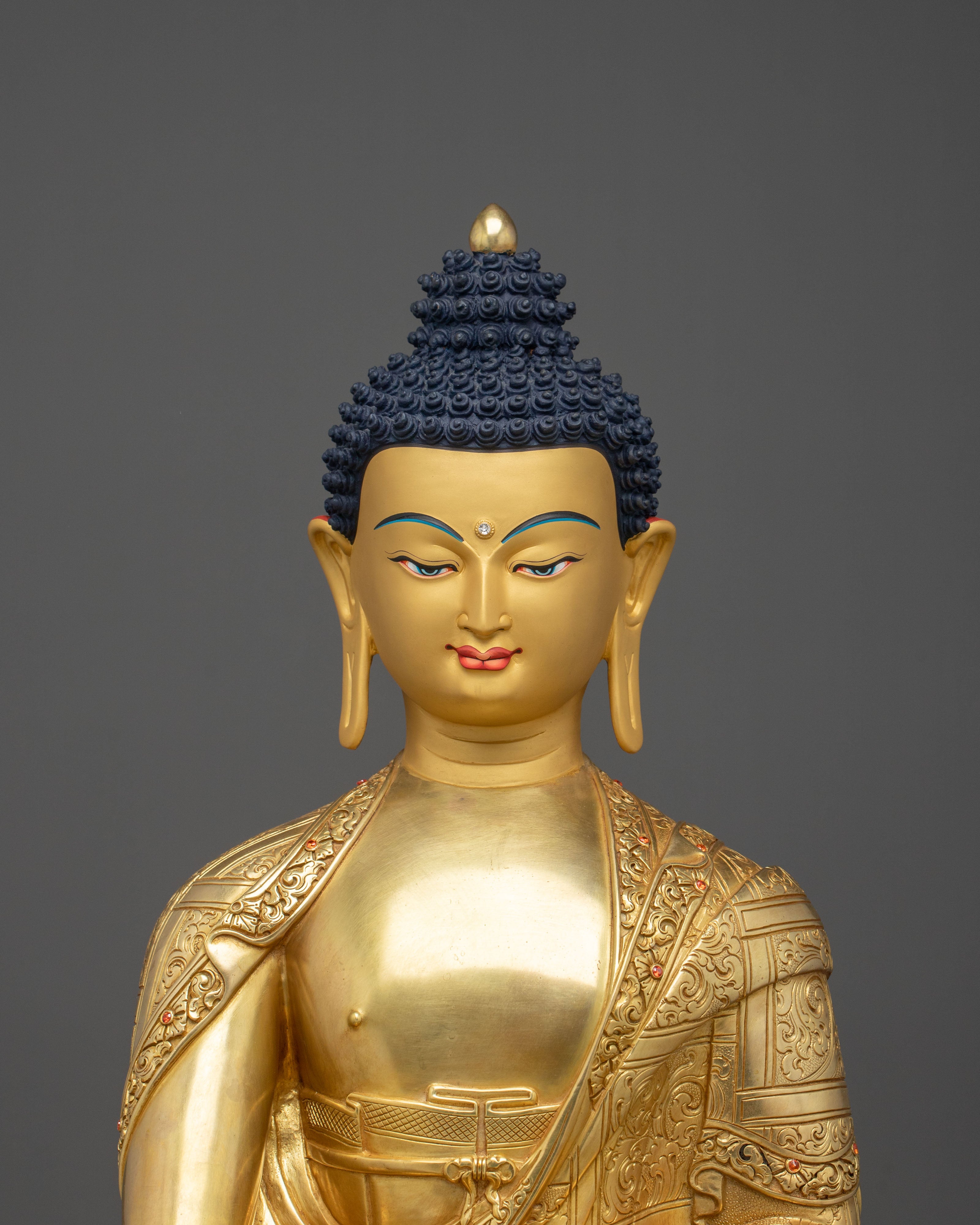 Shakyamuni Buddha Sacred Sculpture | Altar Home Decor