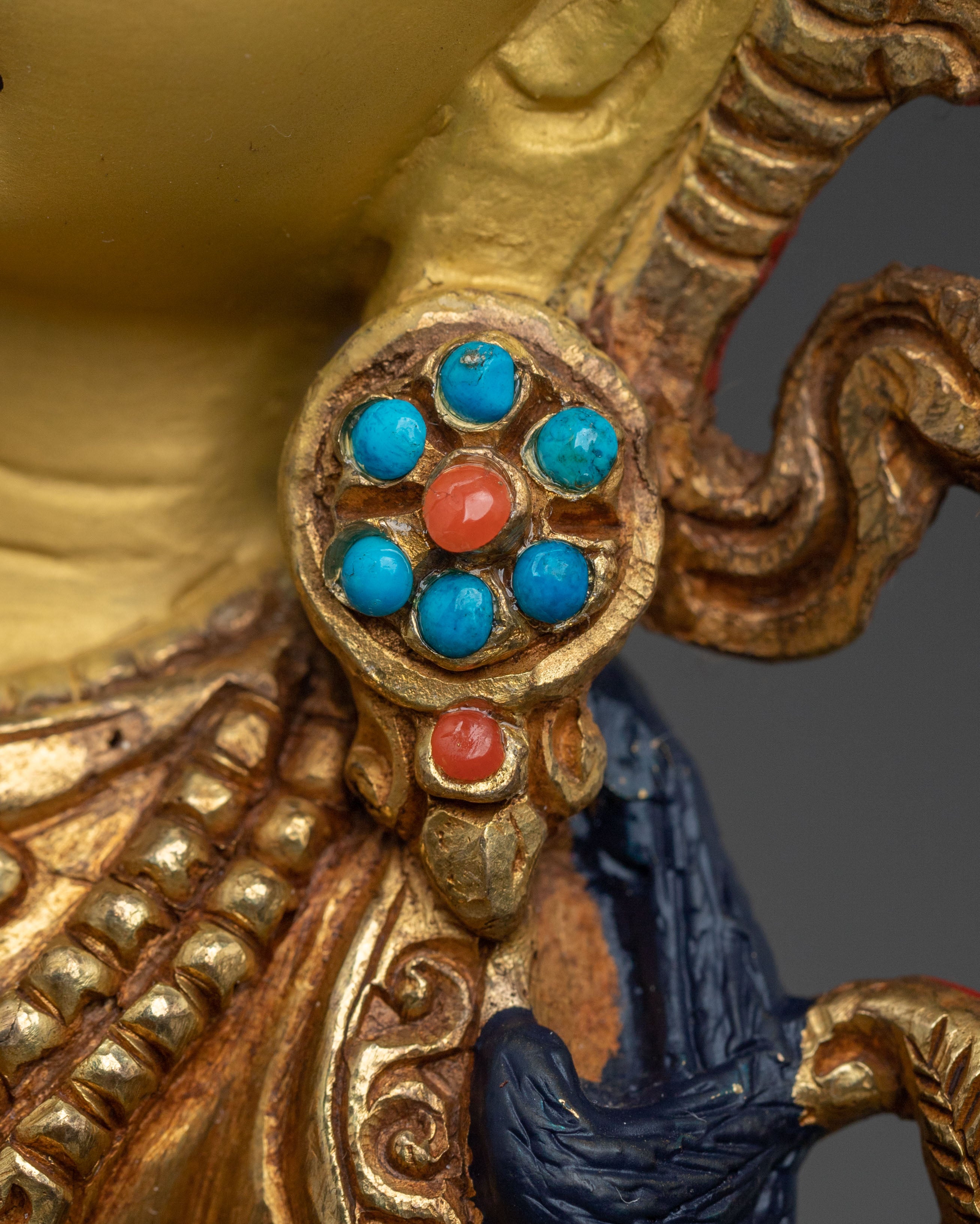 Manjushri Sacred Statue | Tibetan Buddhist Figurine