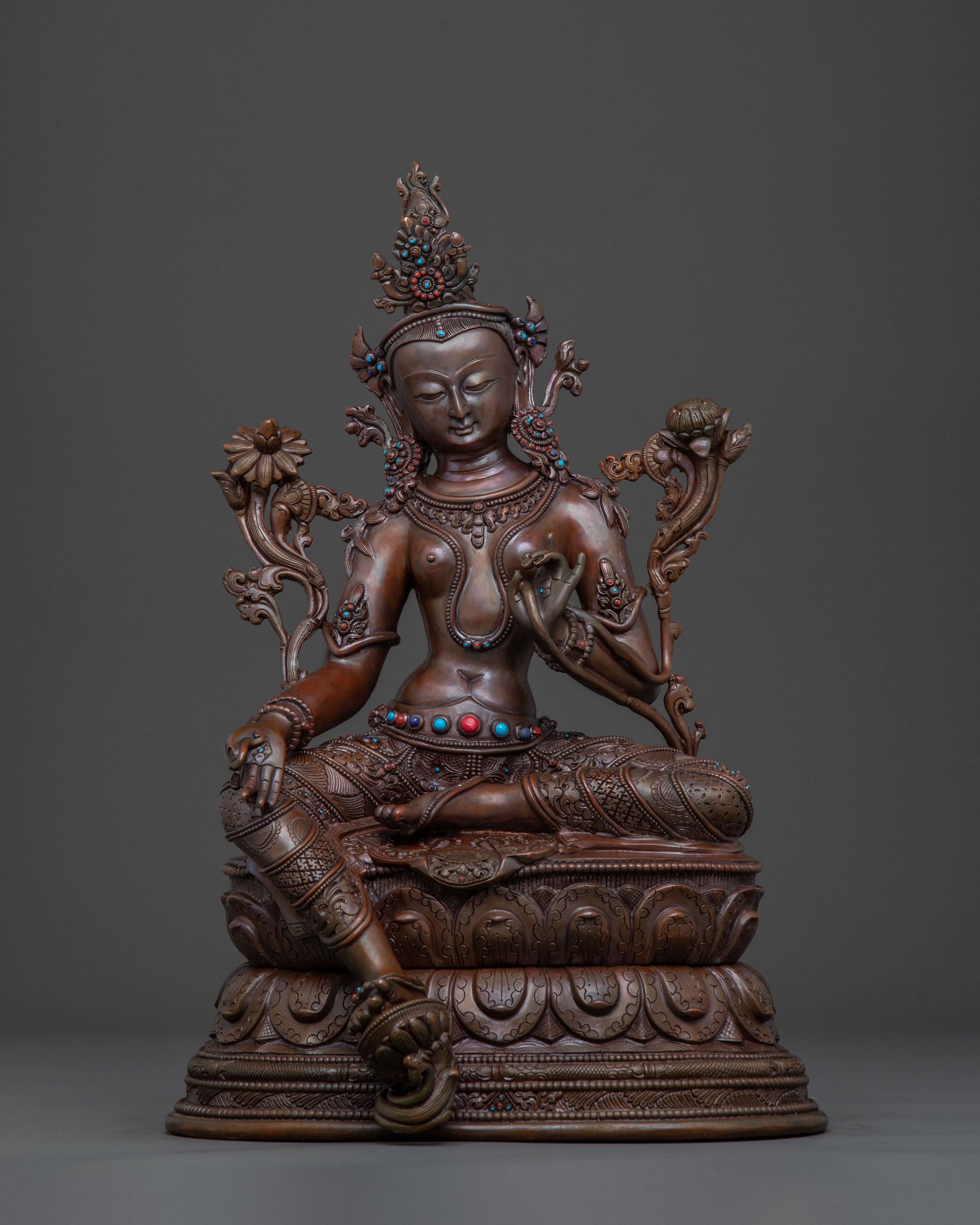 Green Tara  Statue 