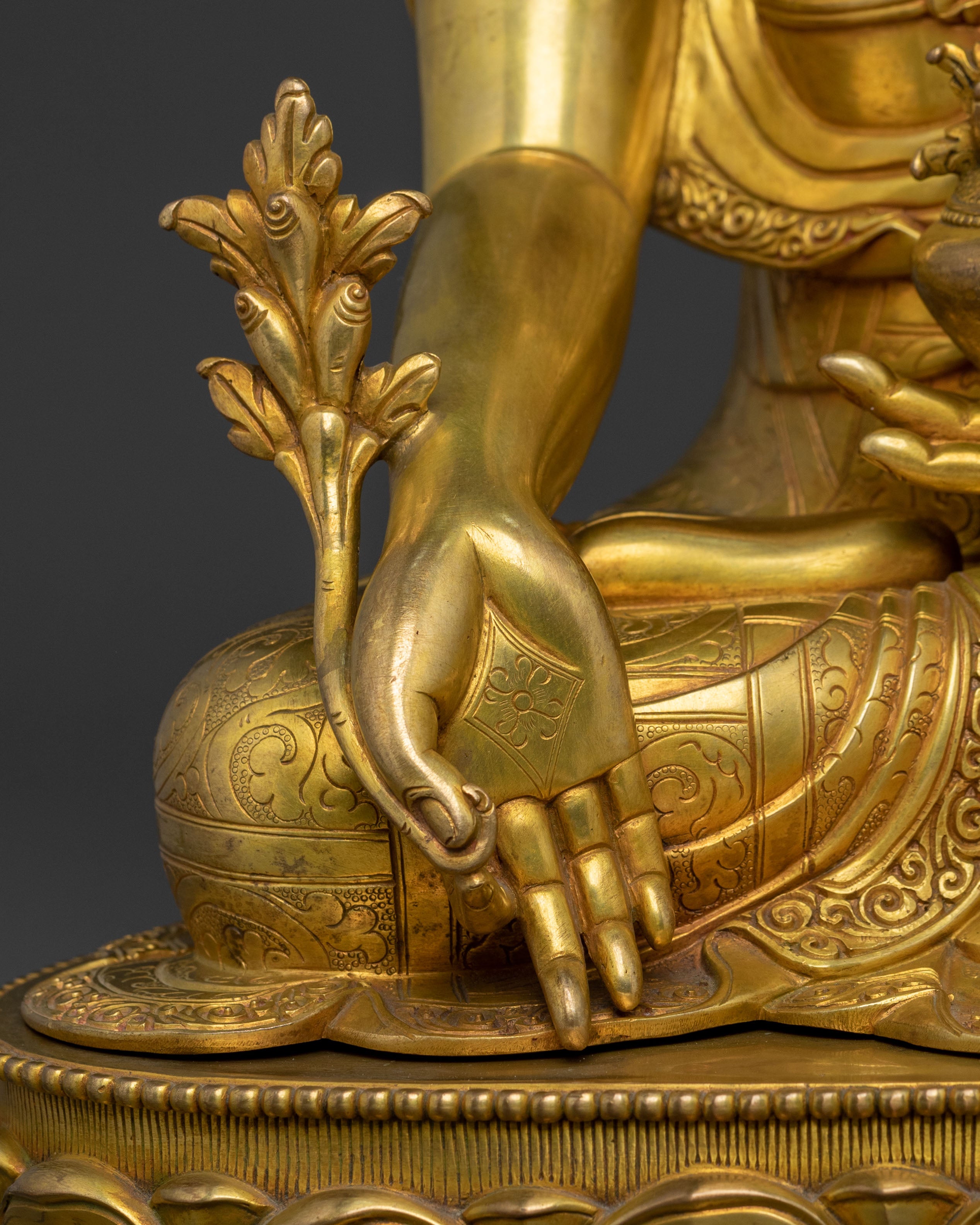 Medicine Buddha Figurine | Sacred Himalayan Craft