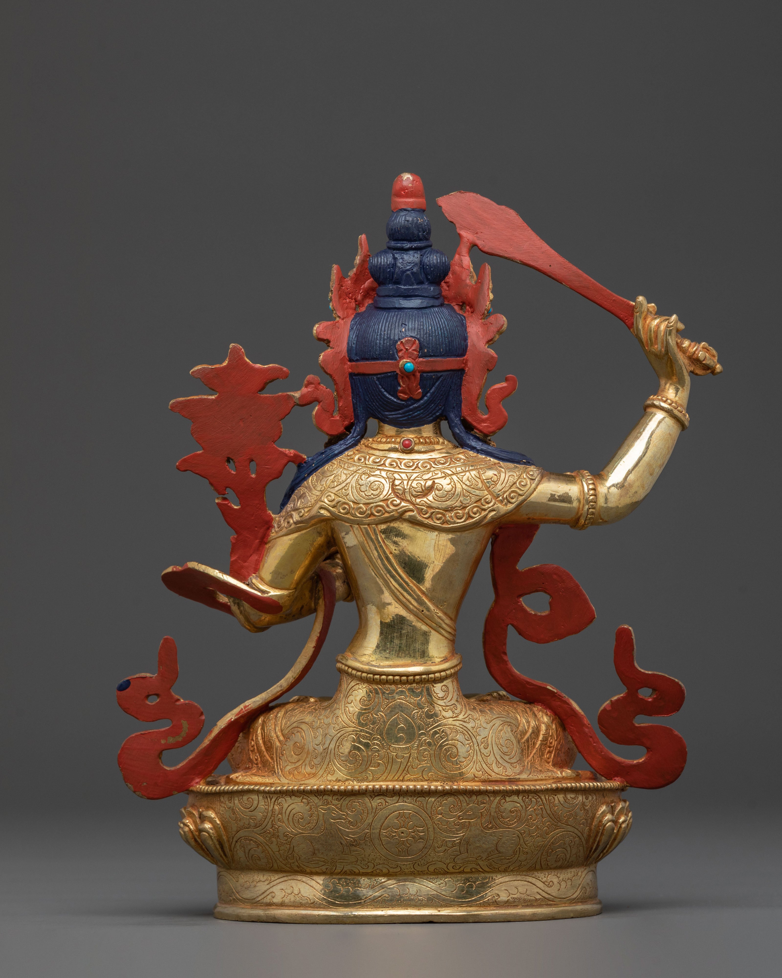 Handcrafted Manjushri Statue | Wisdom Embodied