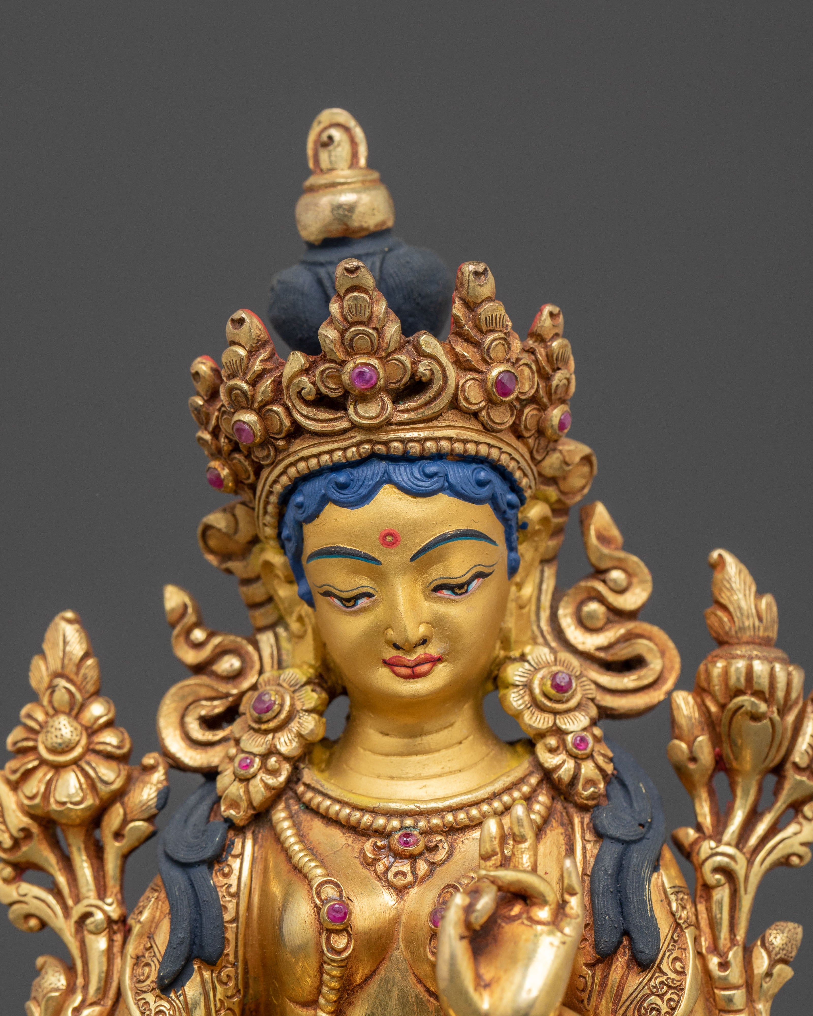 Guardian Green Tara Statue | Compassion Icon