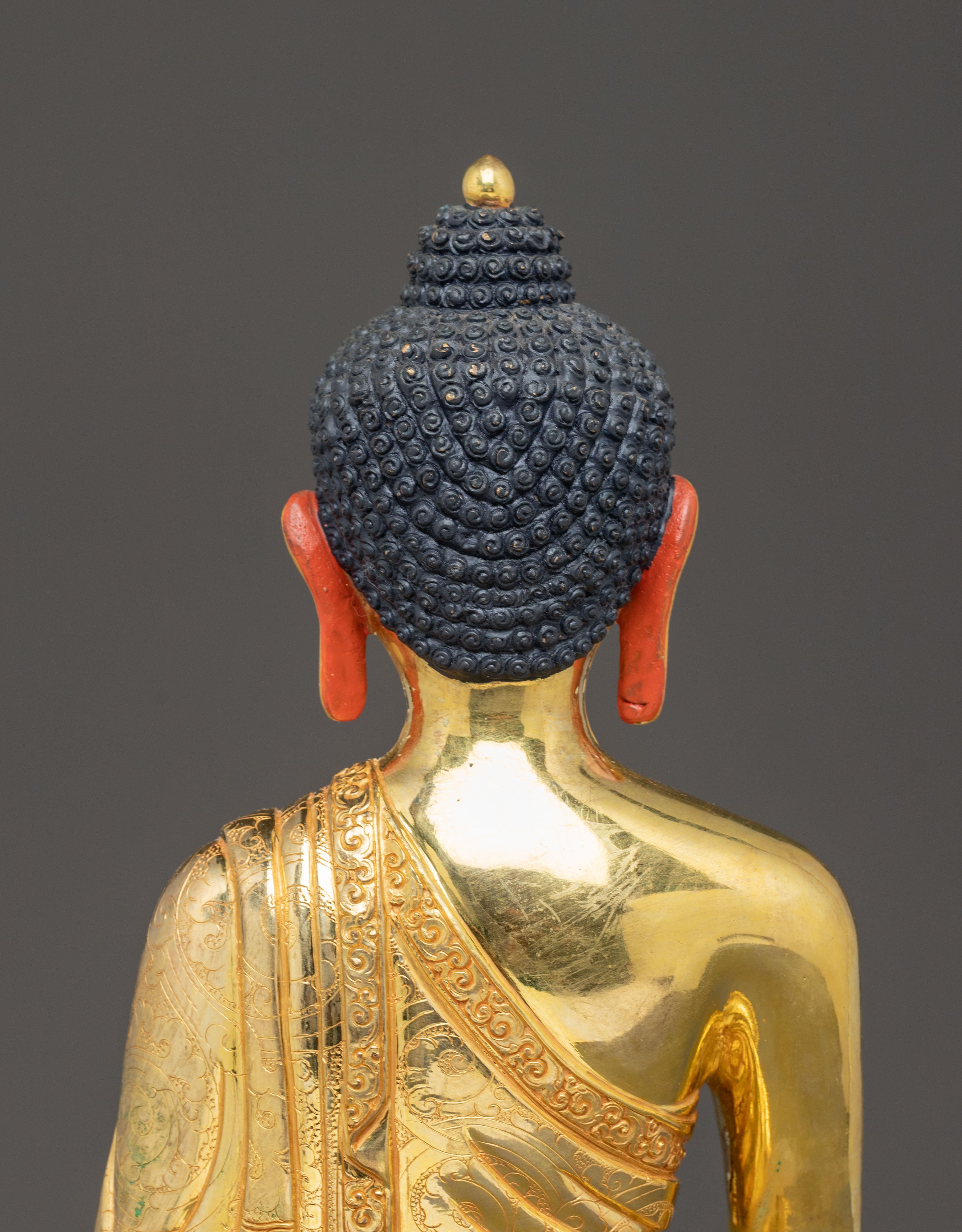 Himalayan Buddha Shakyamuni Handcrafted Statue | Sage of the Shakyas