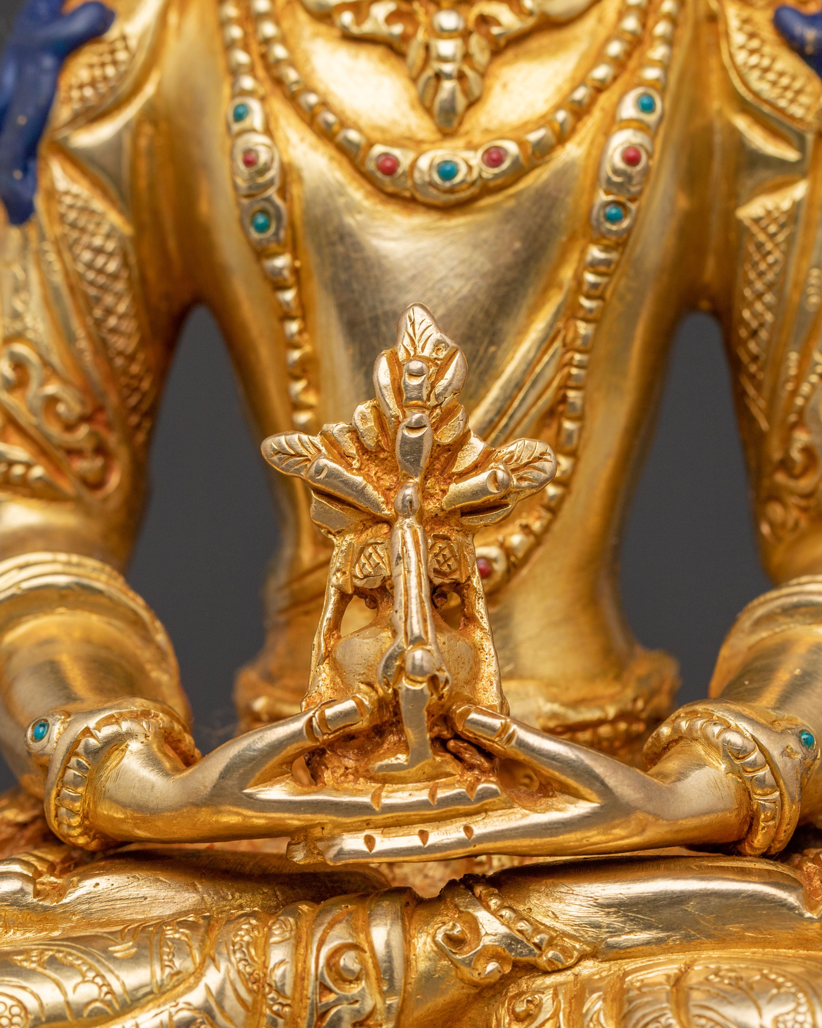 Amitayus Longevity Statue | Hand-Gilded Copper Statue