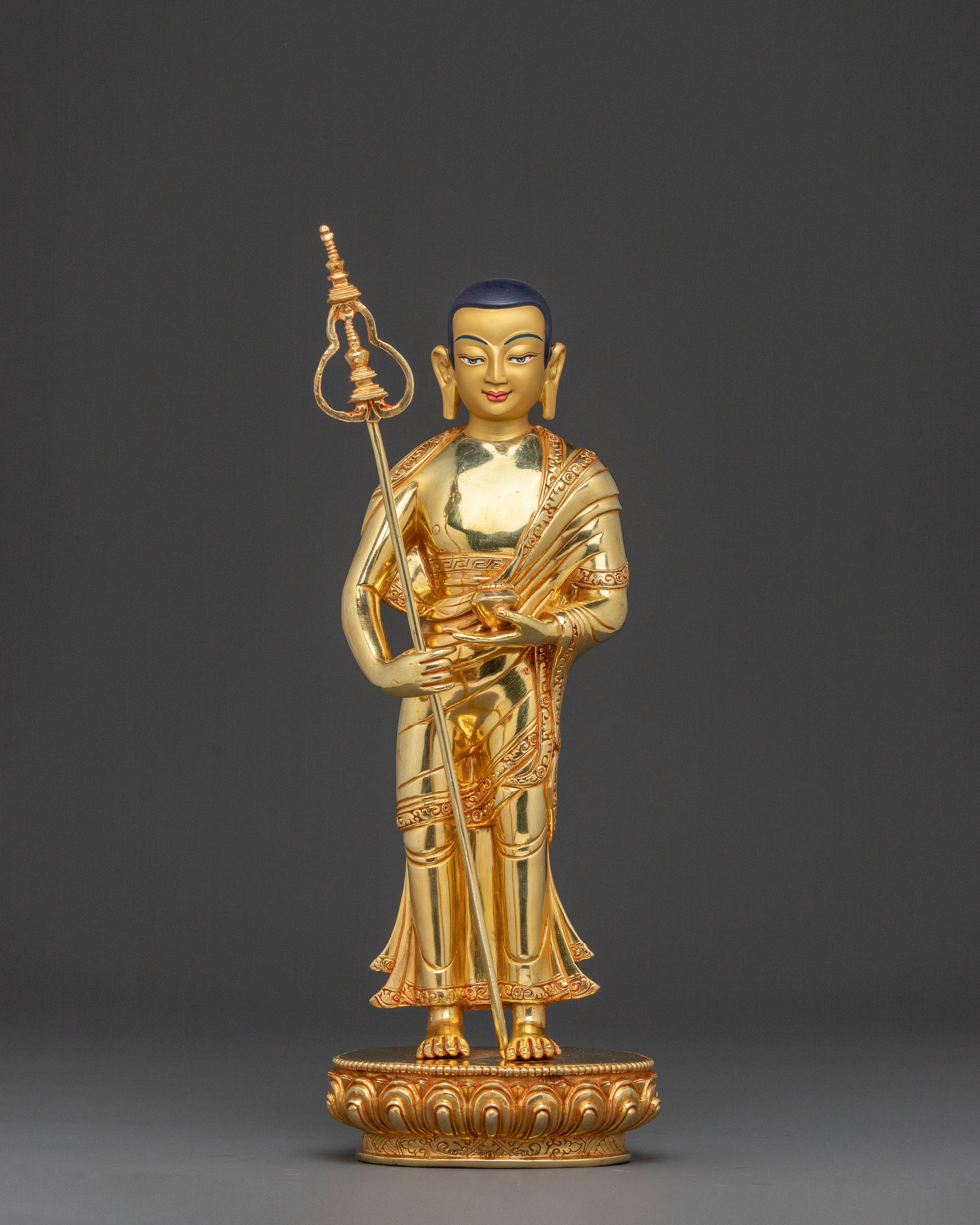 Serene Disciples Sculpture of Shakyamuni Buddha for Altars