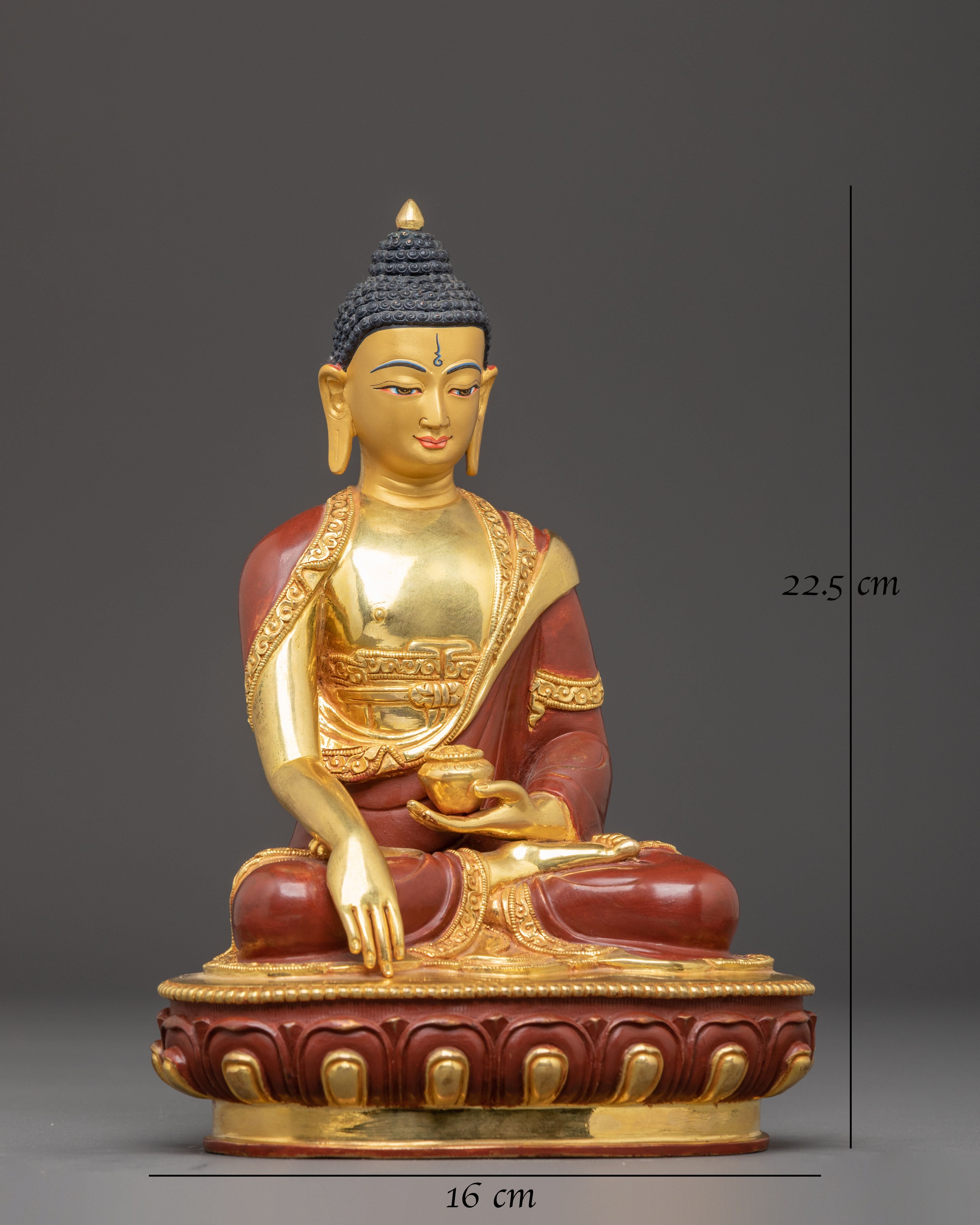 Nepalese Handcrafted Statue of Buddha Shakyamuni | The Enlightened One