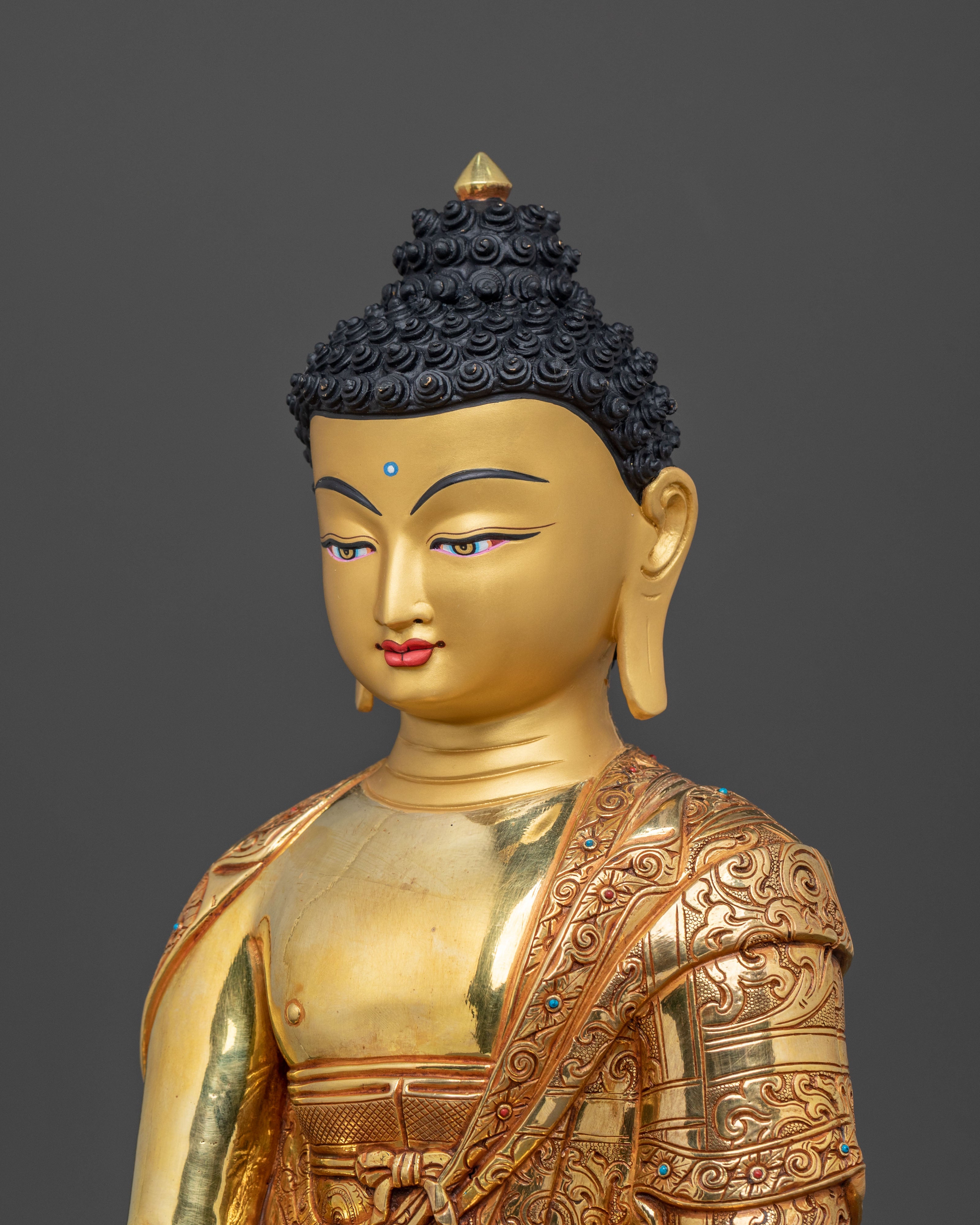 Shakyamuni Buddha Golden Statue | Dharma Master