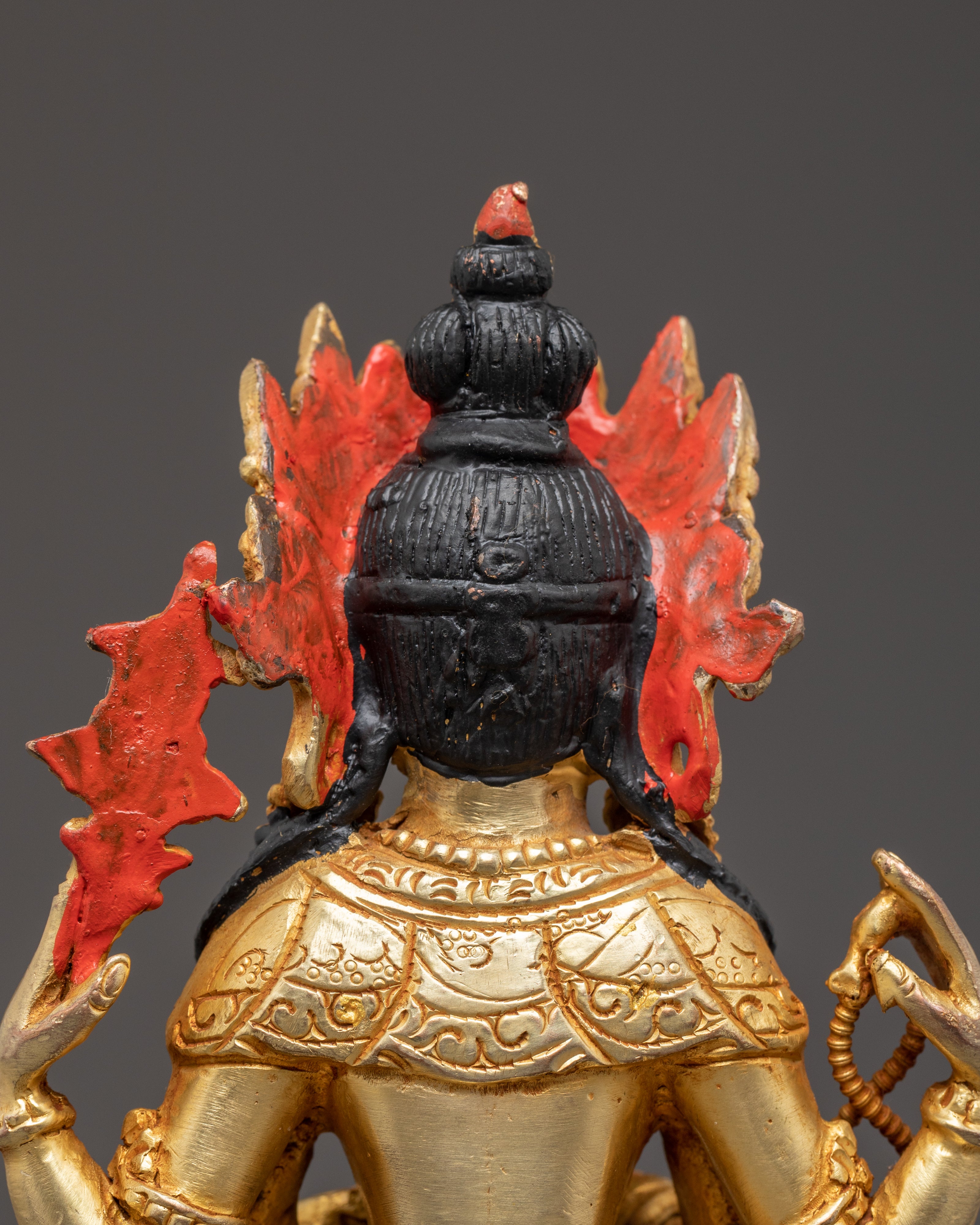 Figurine of Bodhisattva Chenrezig | Four Armed Avalokiteshvara Statue