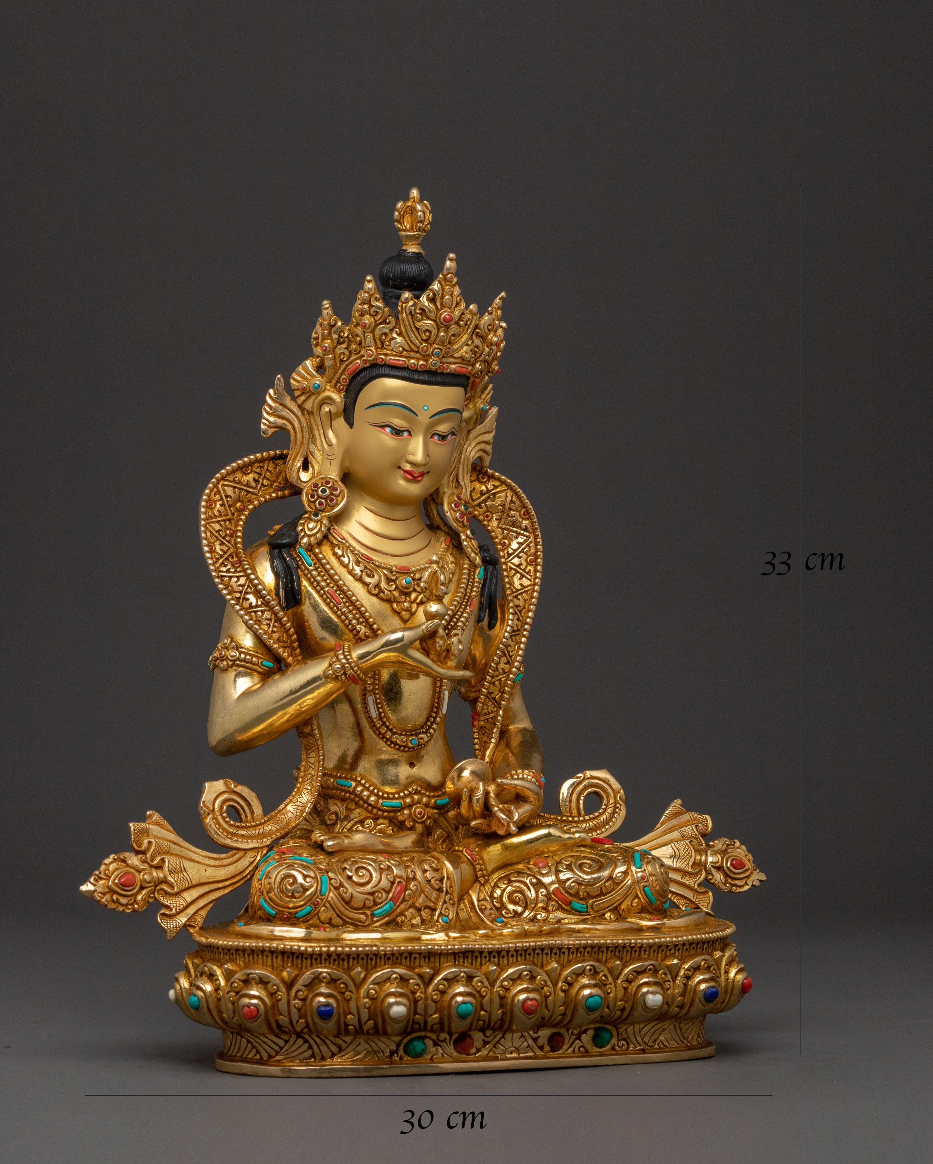 Vajrasattva Spiritual Statue | Diamond Like Purity