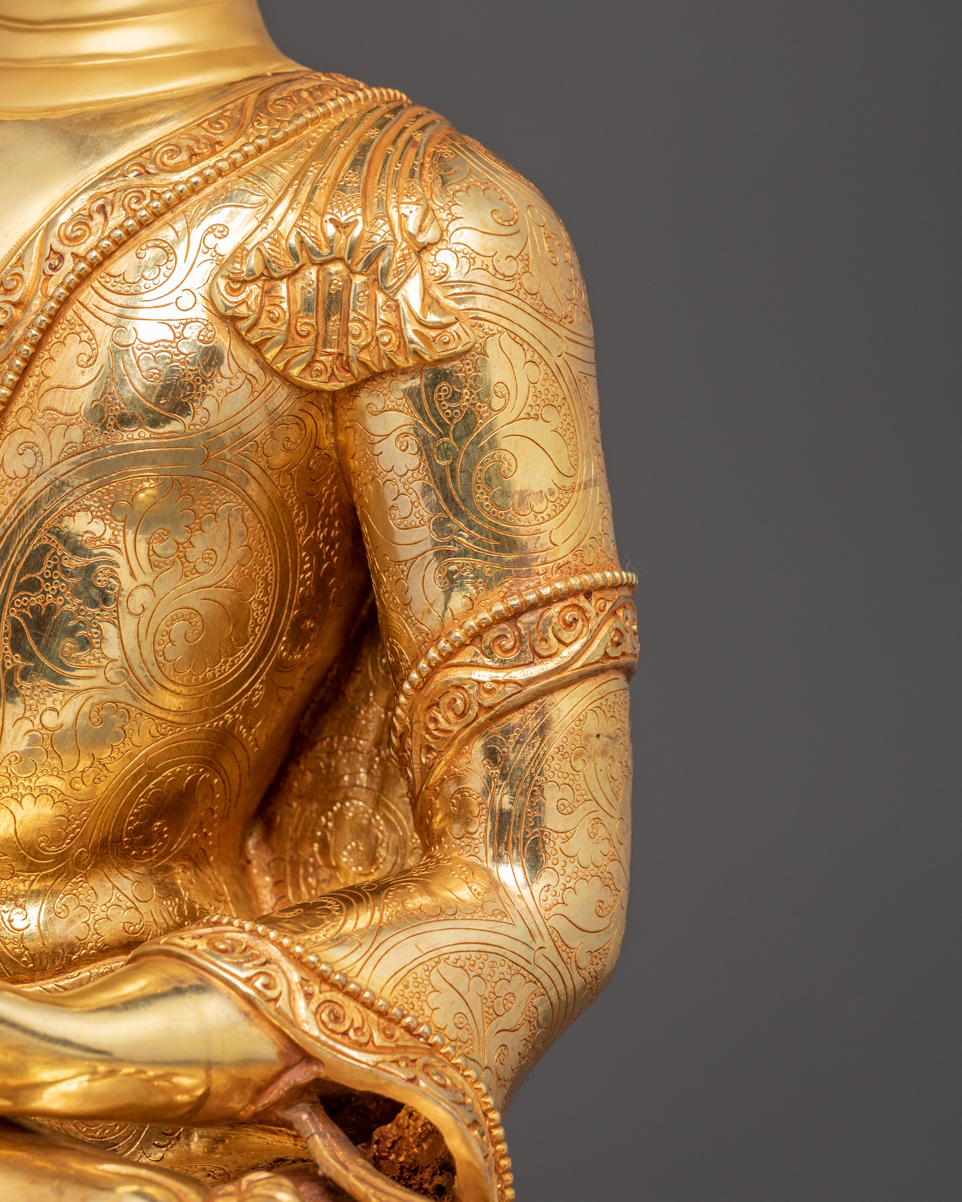 Peaceful Handmade Sculpture of Buddha Amitabha | Buddha of Infinite Light