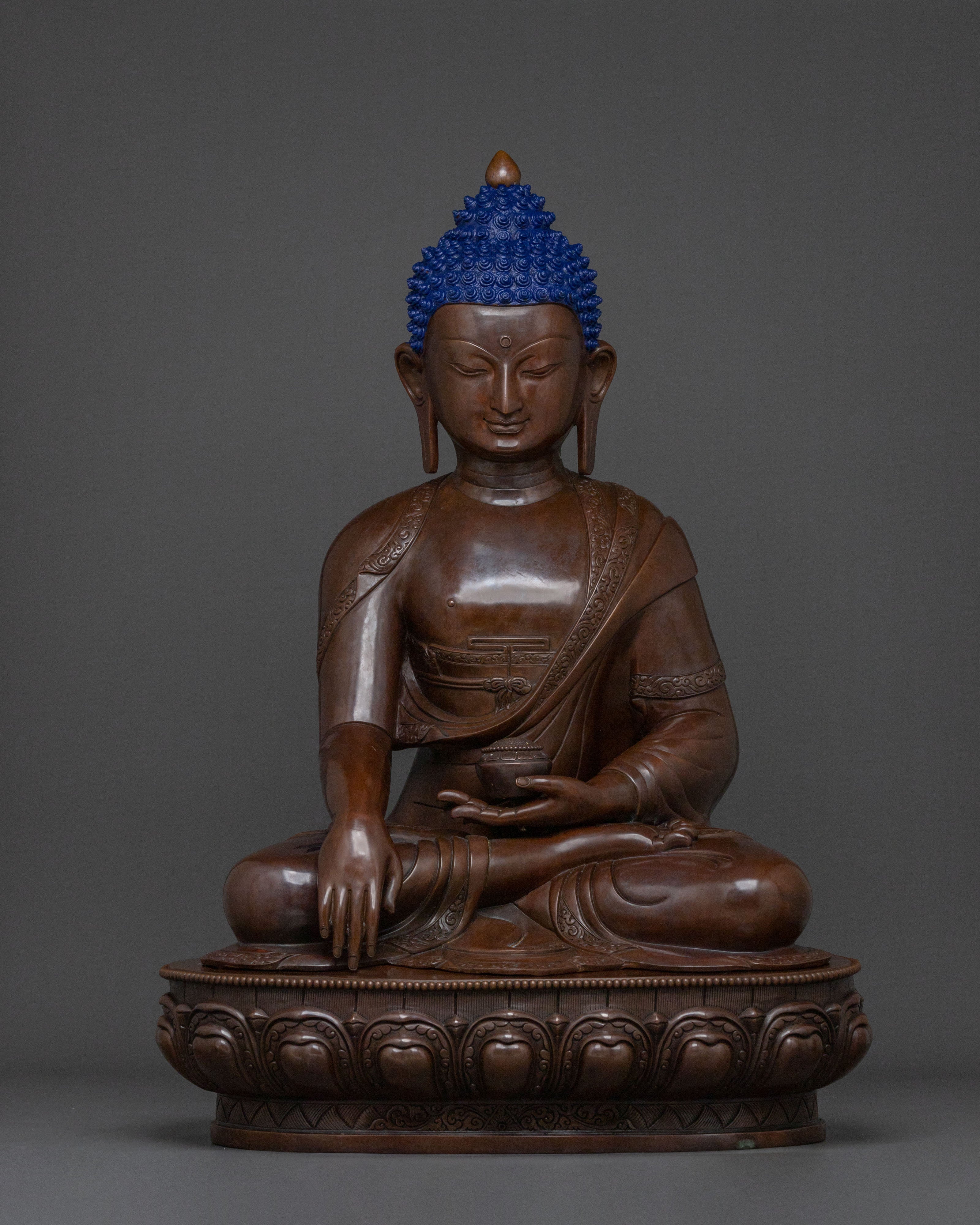 Buddhist Shrine Shakyamuni Buddha Statue | Symbol of Wisdom