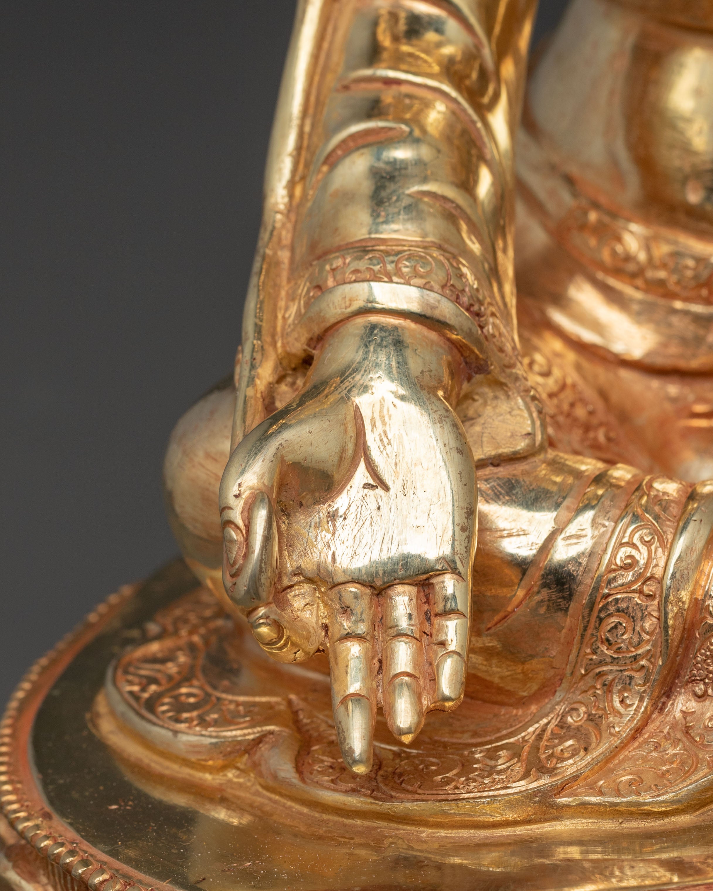 Jigme Lingpa Statue | Handmade Himalayan Altar Decor Sculpture