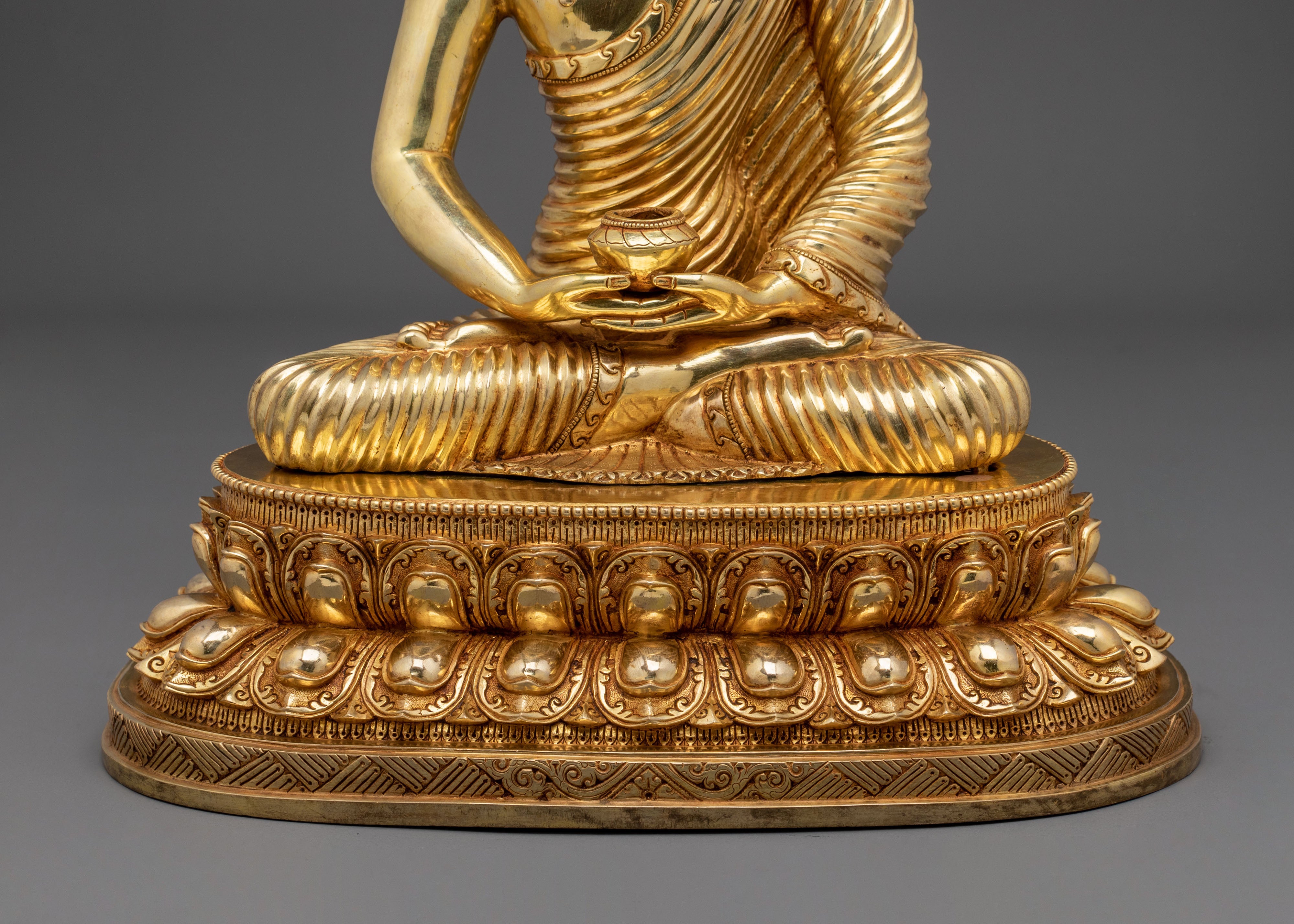 Amitabha Buddha Sculpture | Tibetan Buddhist Shrine