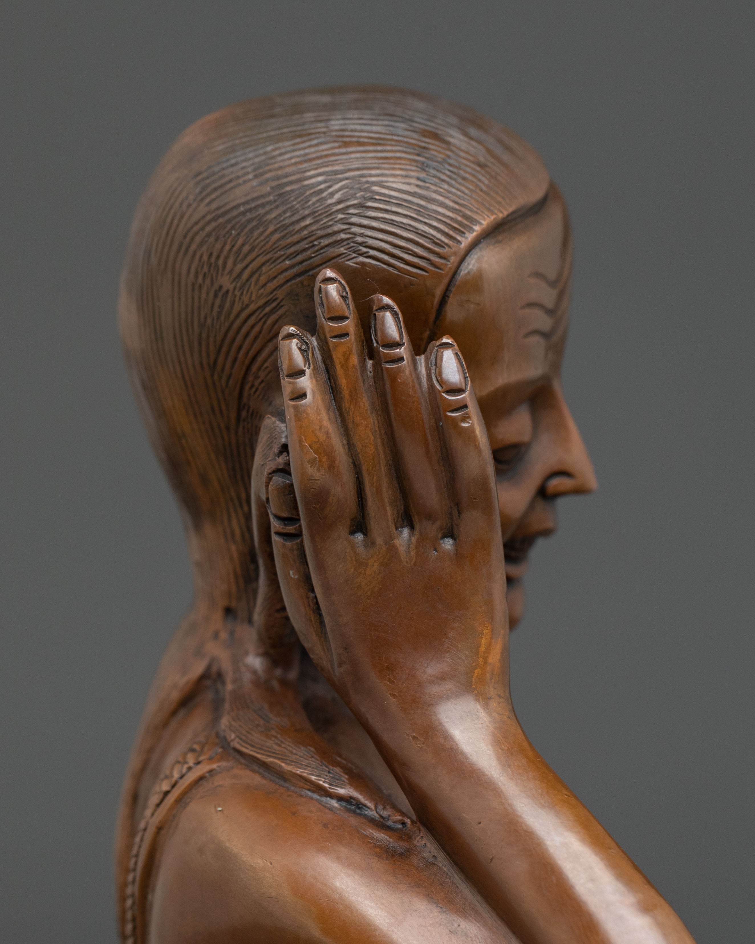 Milarepa Statue: Tibetan Buddhist Master
