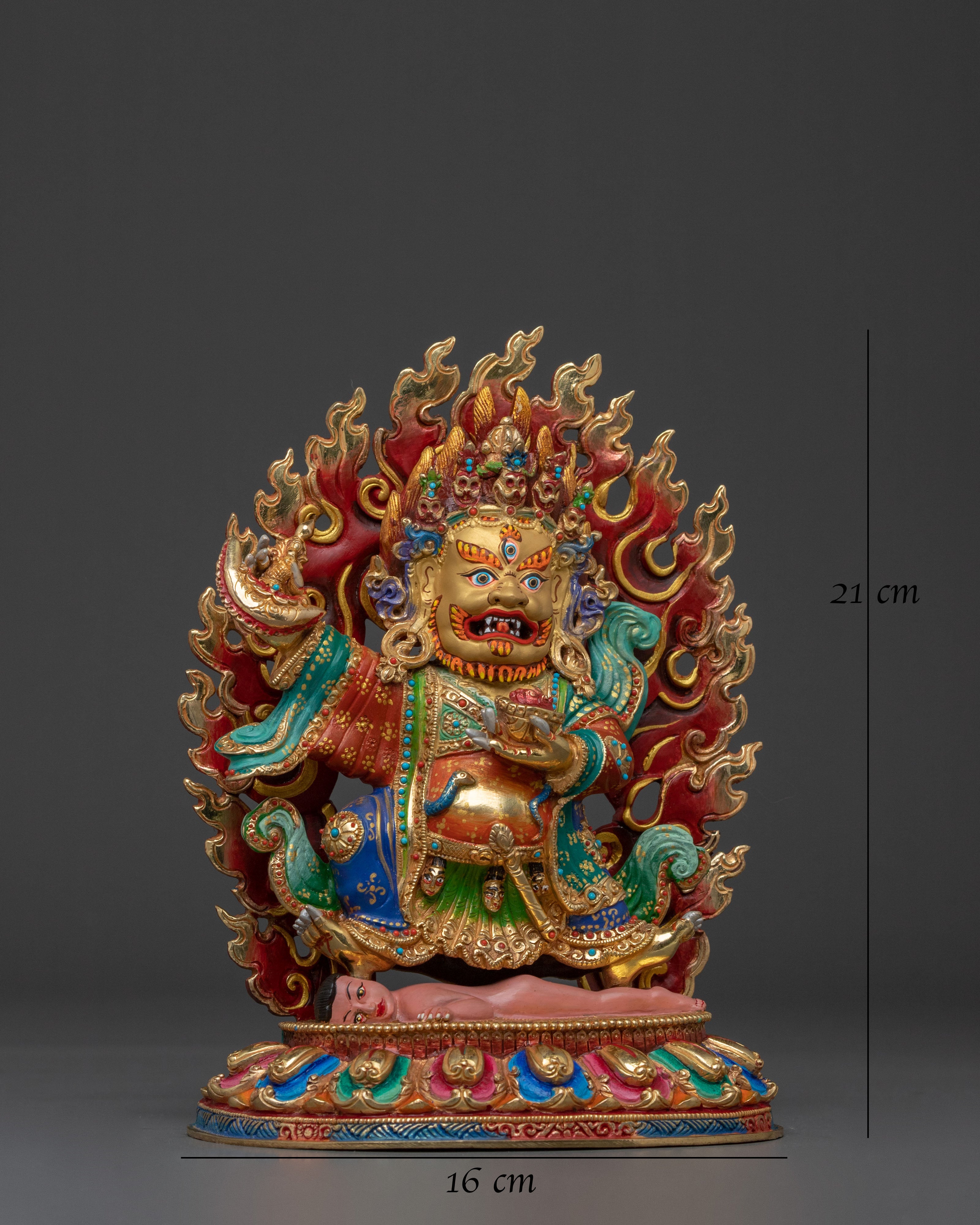 Mahakala Bernakchen Sculpture | Fierce Protector