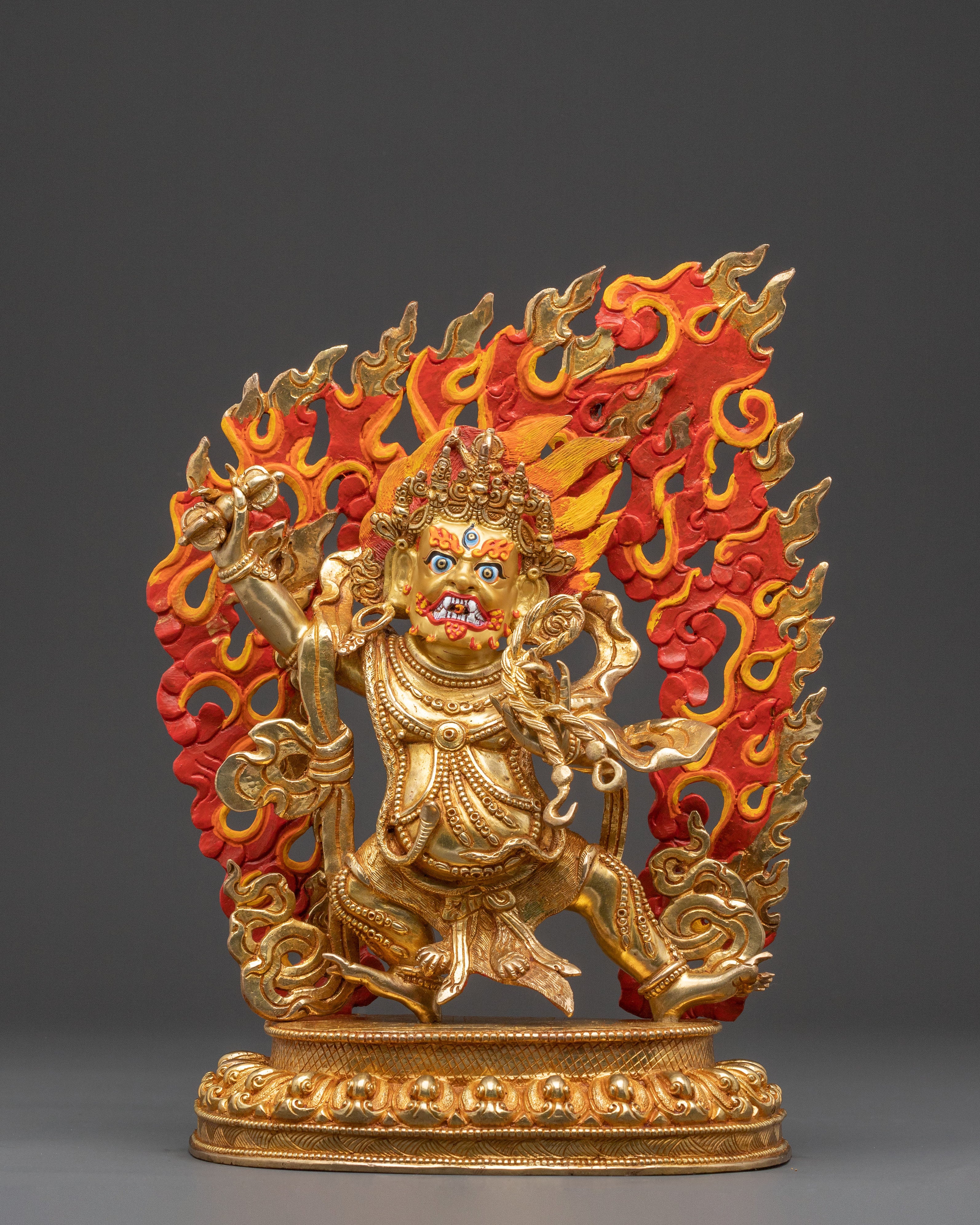 Handcrafted Vajrapani Divine Statue