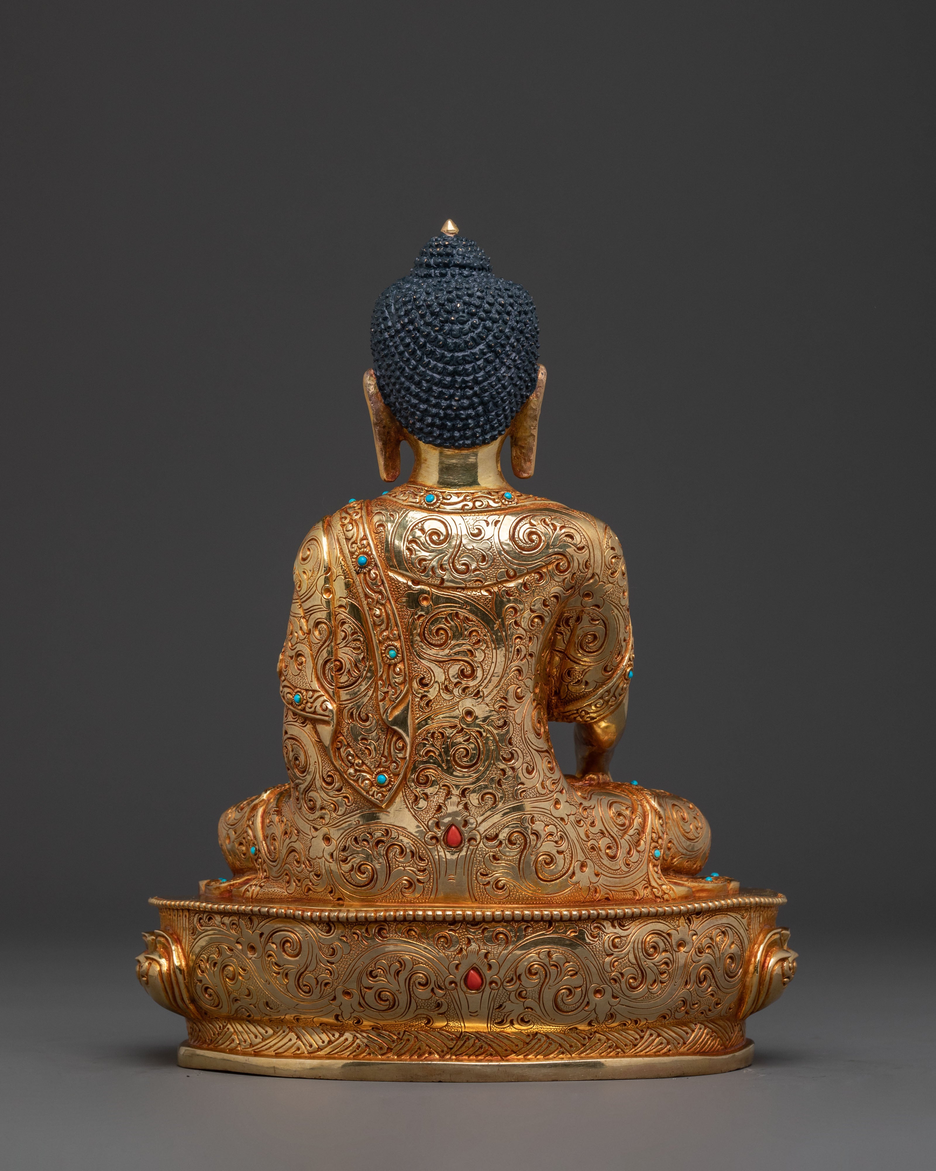 Shakyamuni Buddha Handcrafted Copper Statue