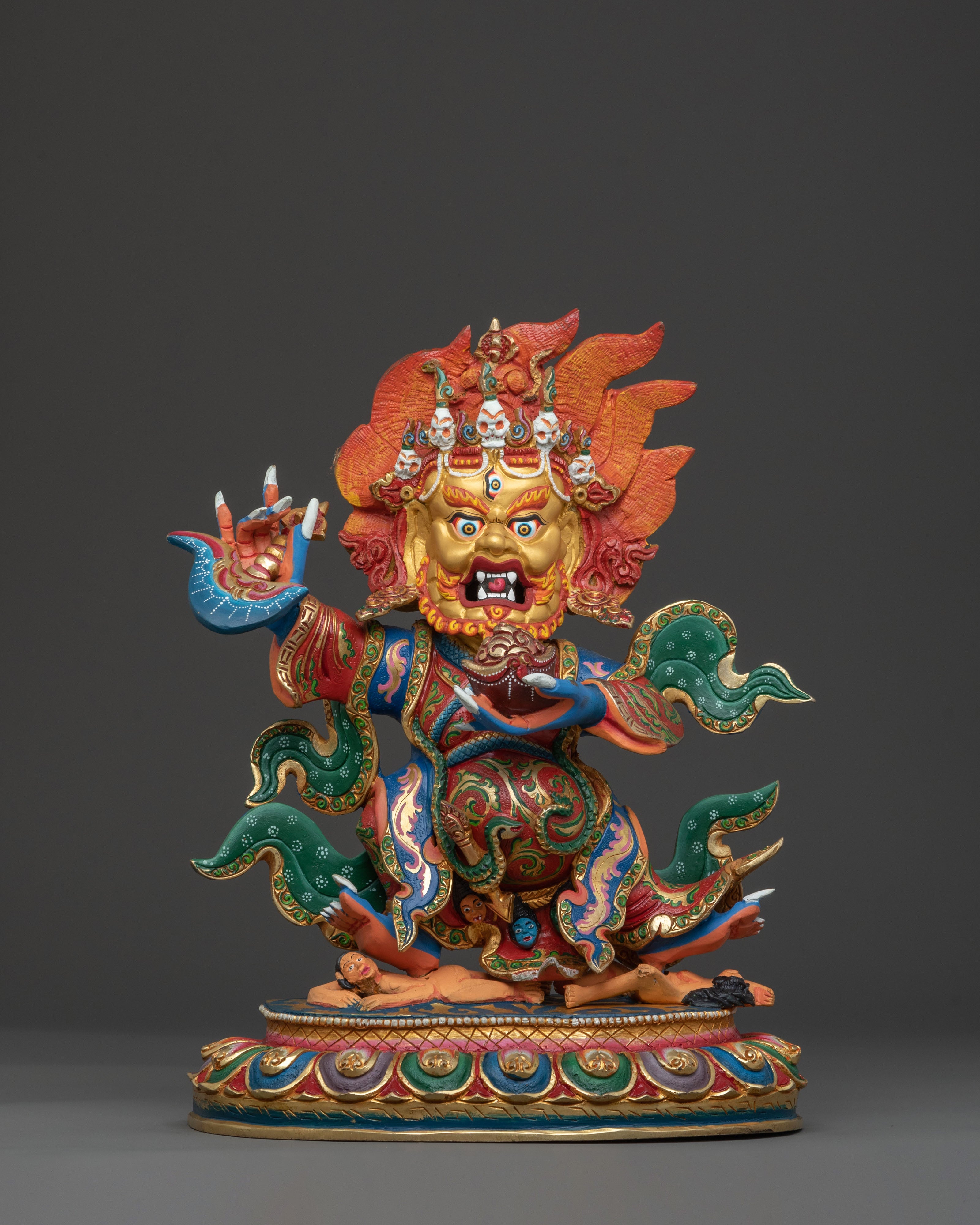 Mahakala Bernakchen Statue | Divine Protector