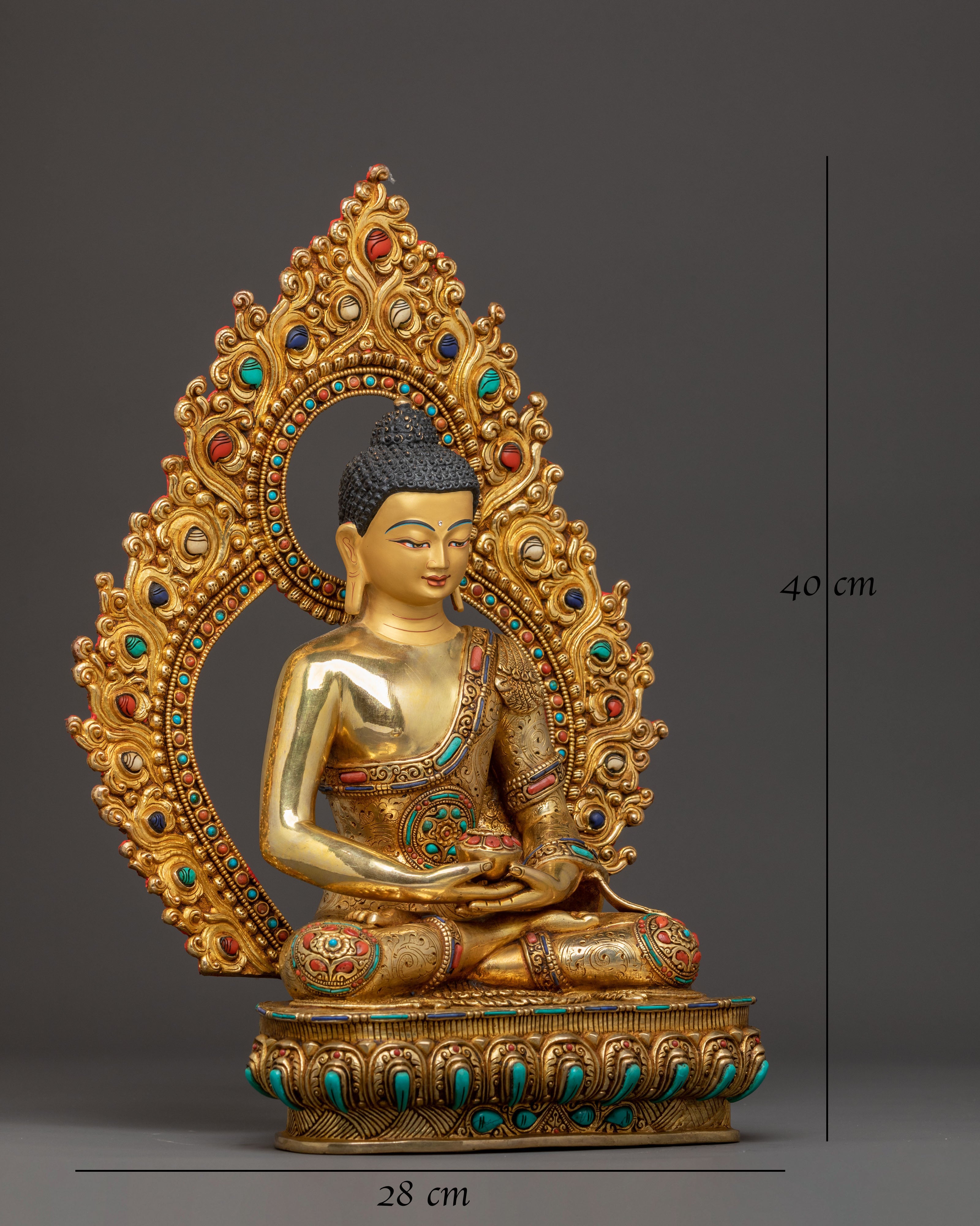 Shakyamuni Buddha Dharma Decor Statue