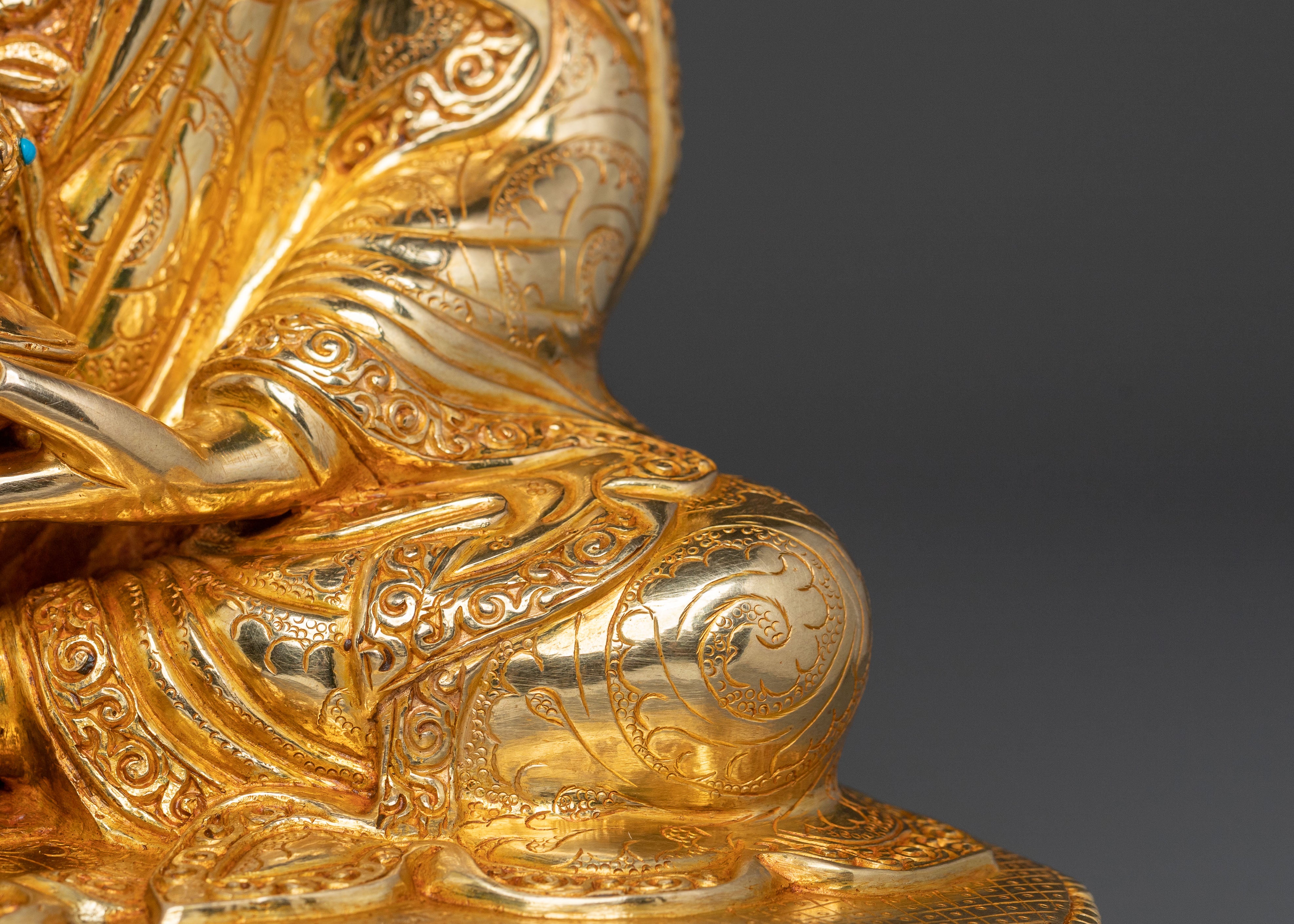 Guru Rinpoche Statue | Spiritual Altar Decor