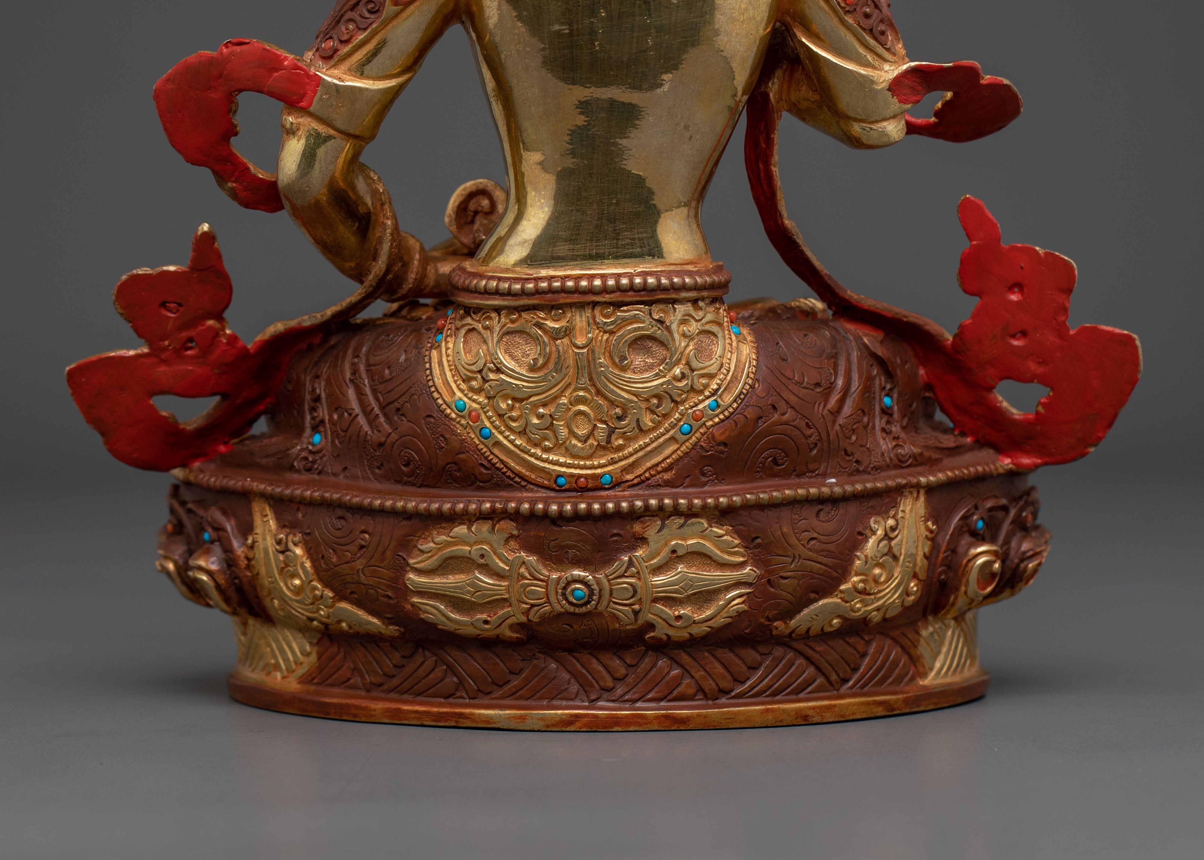 Vajrasattva Golden Statue with Copper Body
