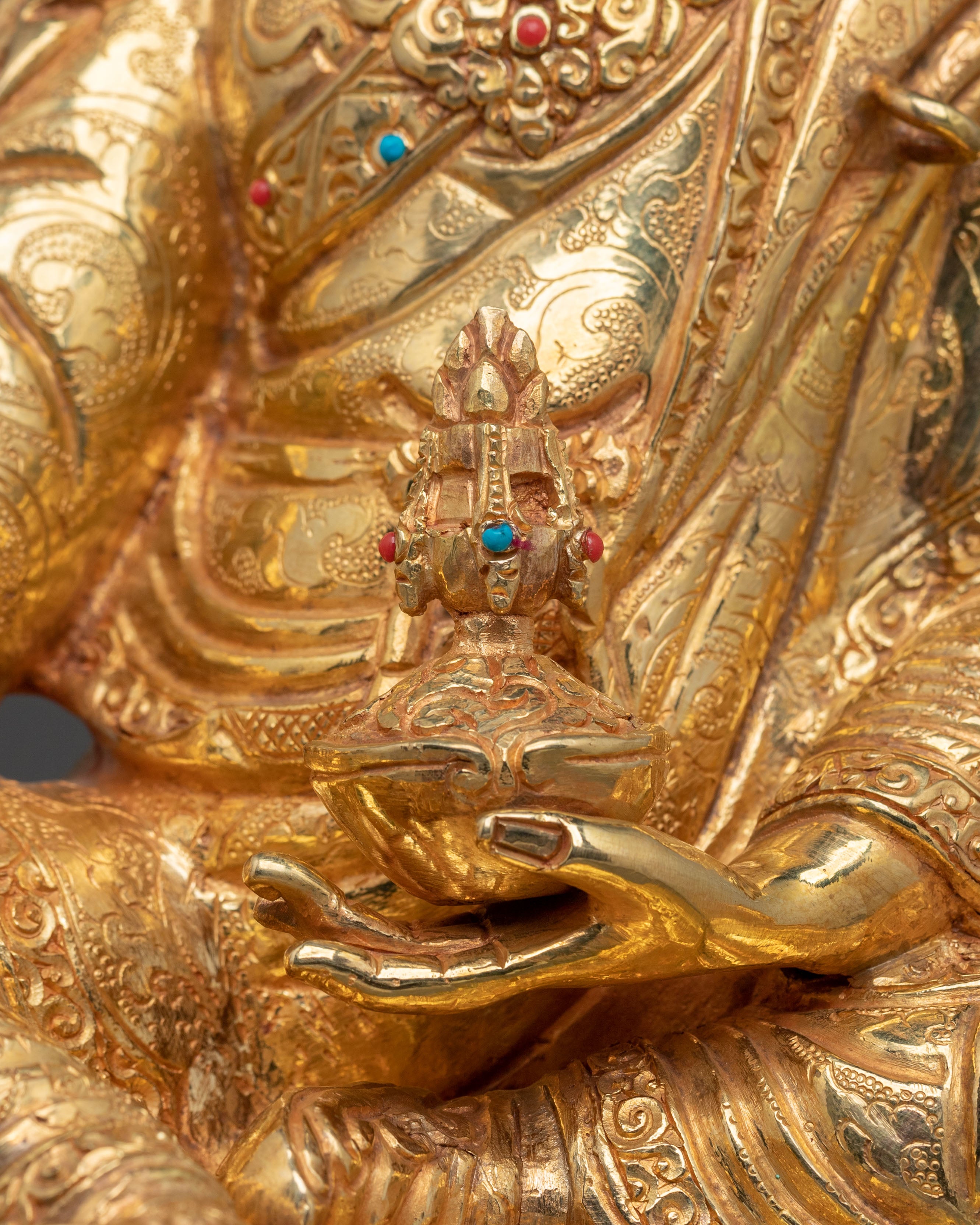 Guru Rinpoche Sacred Statue | Home Decor