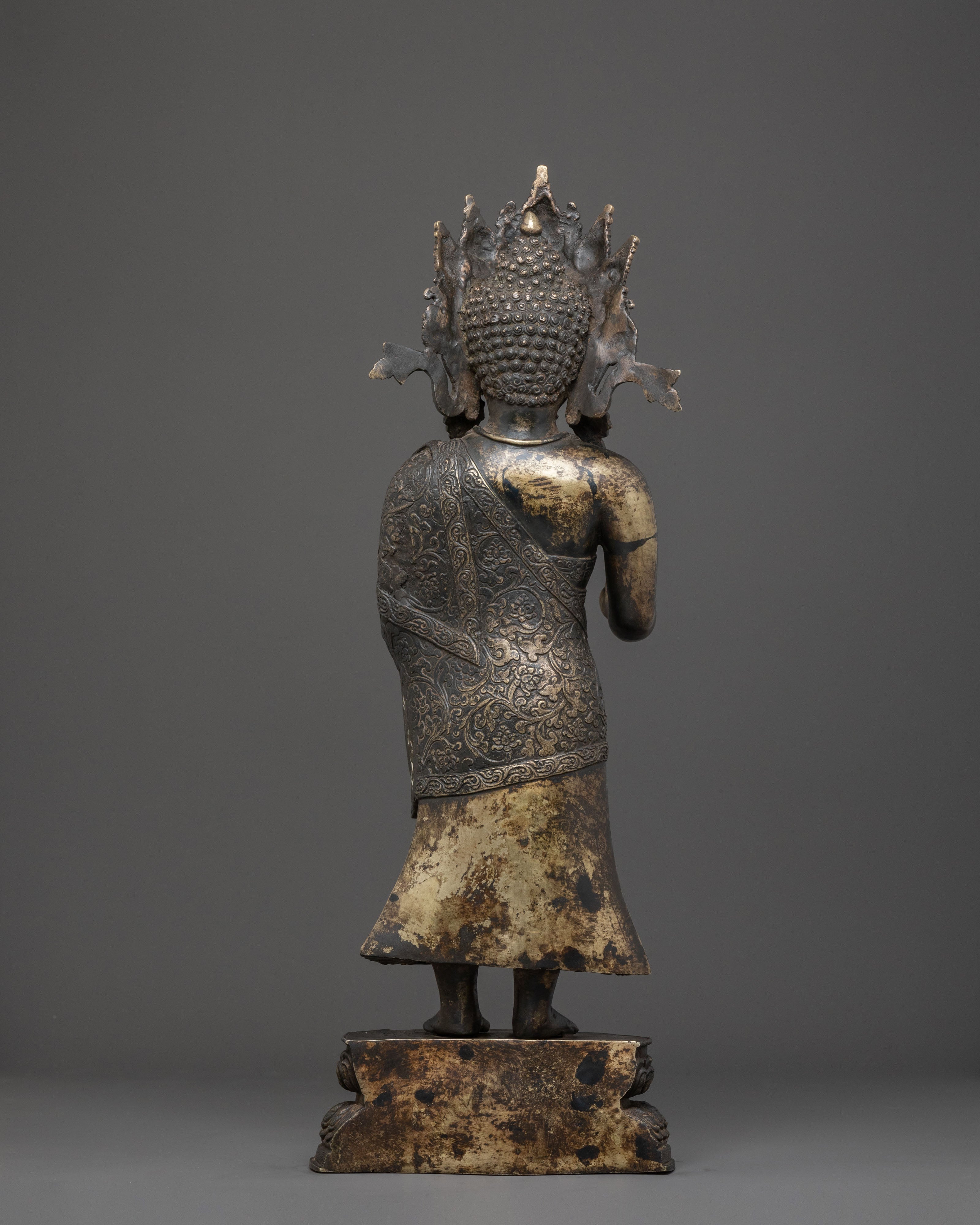 Dipankara Buddha Blessing Statue for Decor