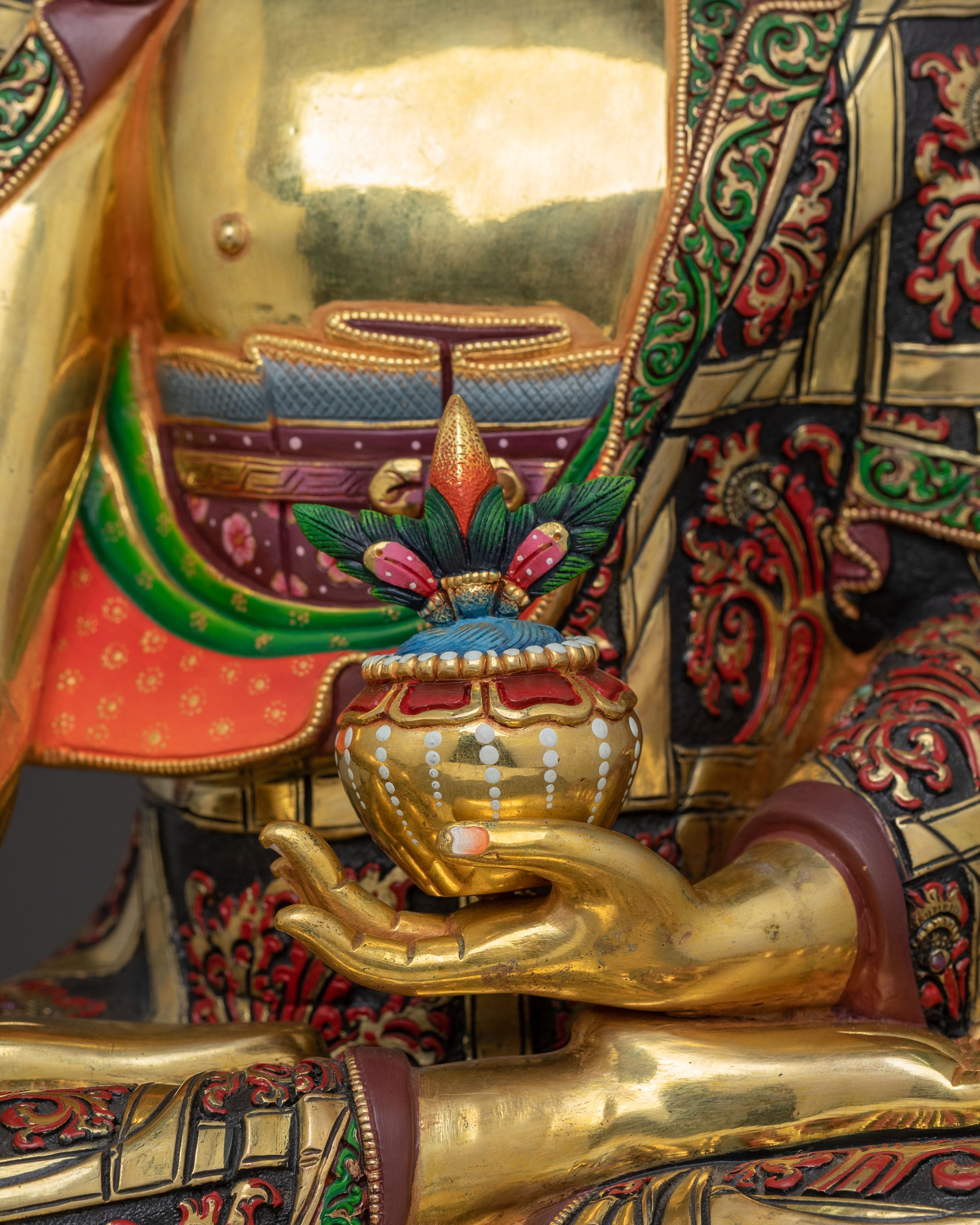 Medicine Buddha Blessing Statue | Healing Icon