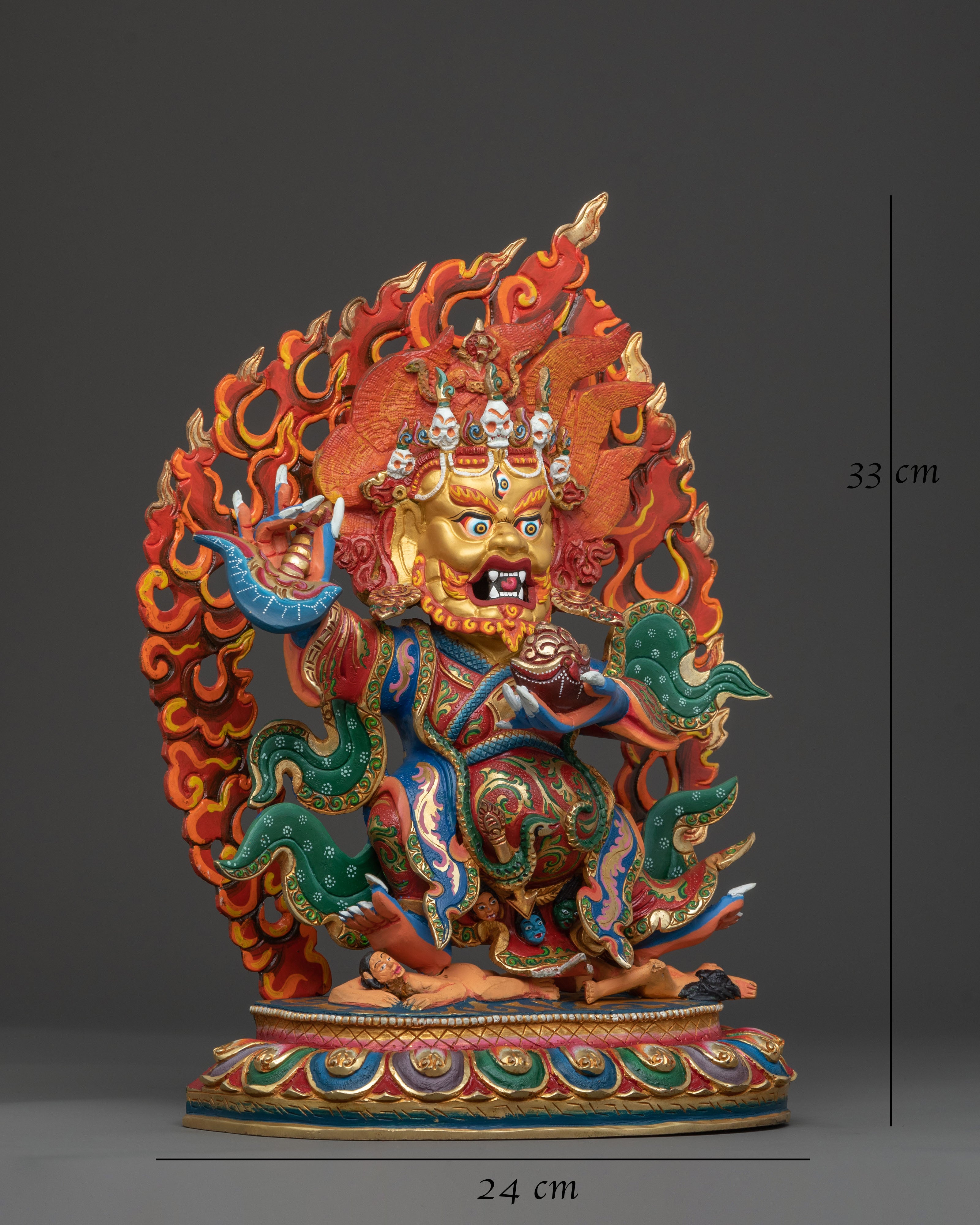 Mahakala Bernakchen Statue | Divine Protector