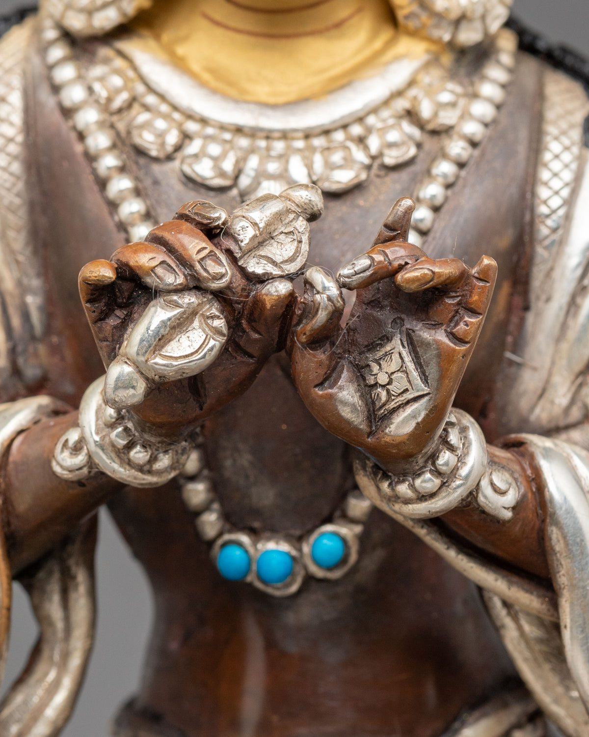 Marici Oxidized Copper Sculpture | Divine Protector