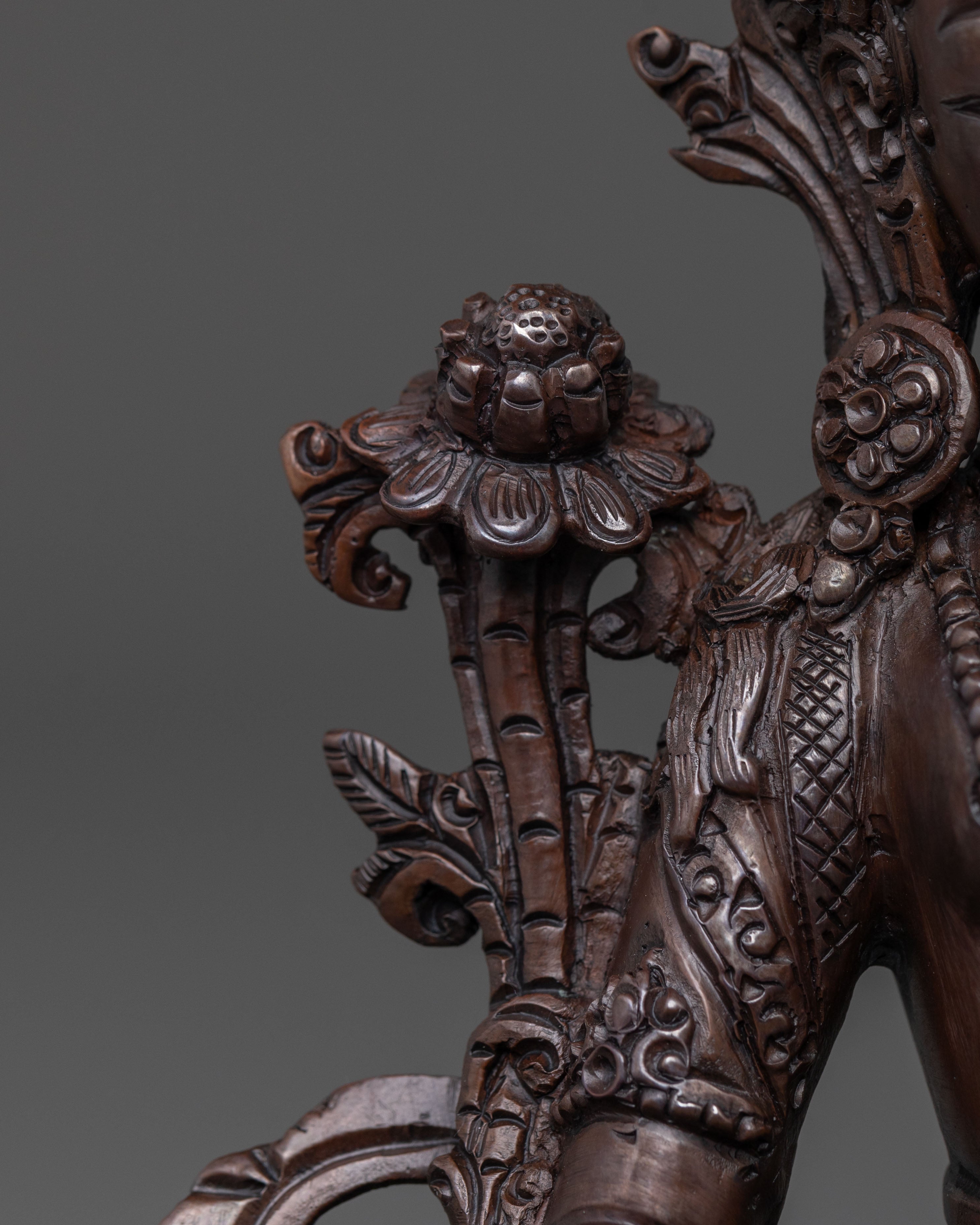 Green Tara Statue: Goddess of Compassion