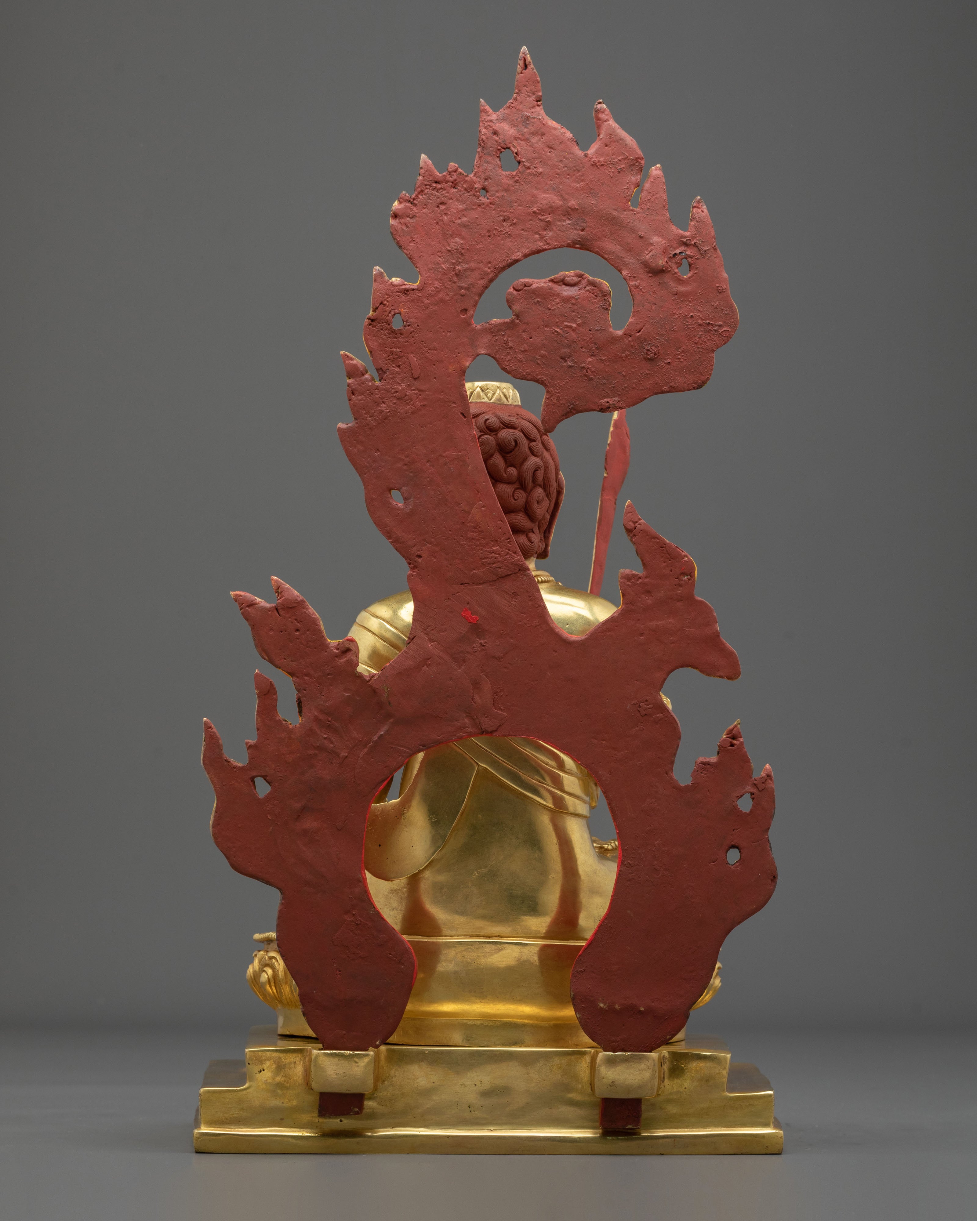 Yamraj Statue | 24K Gold Gilded Guardian Figurine