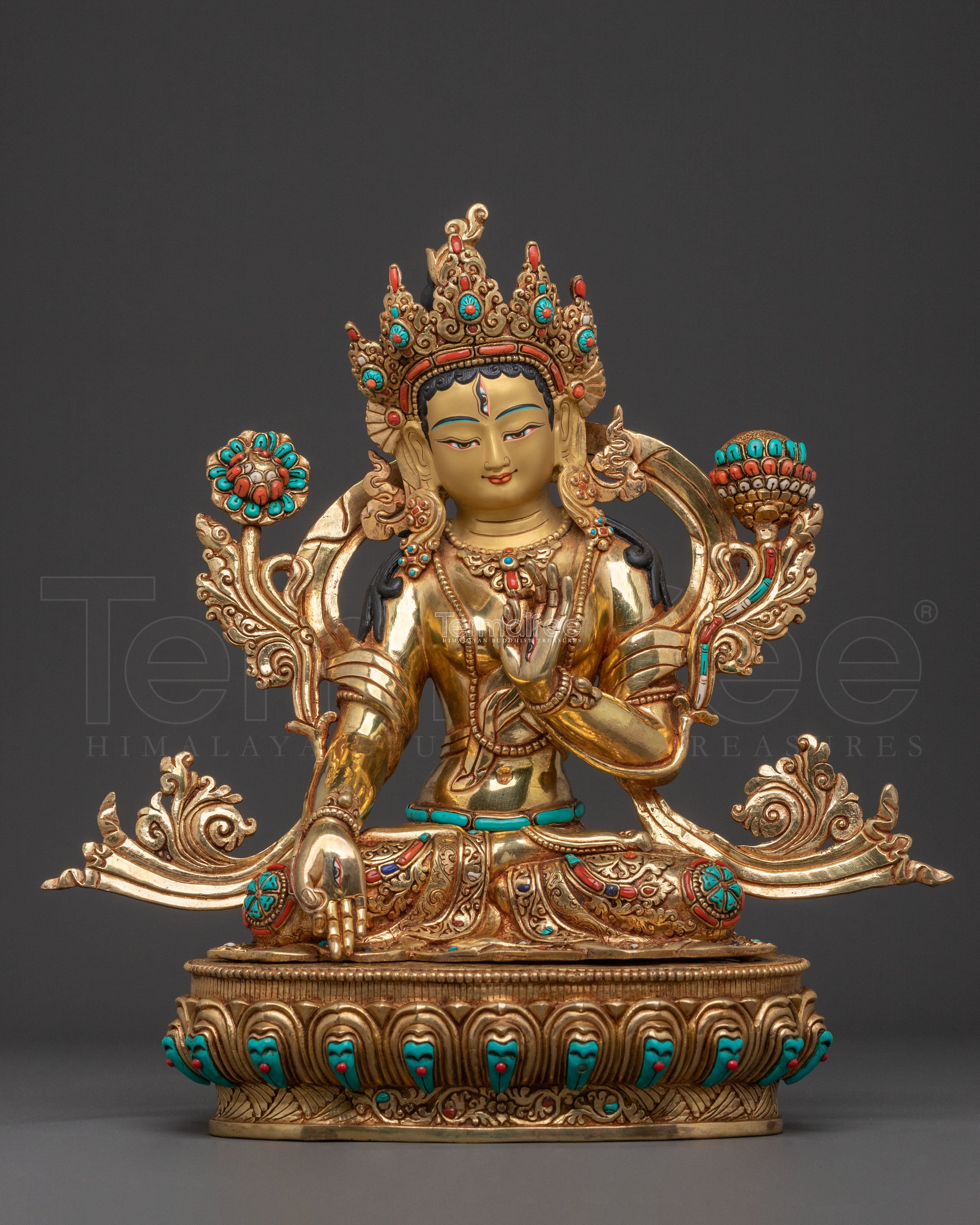 White Tara Statue 