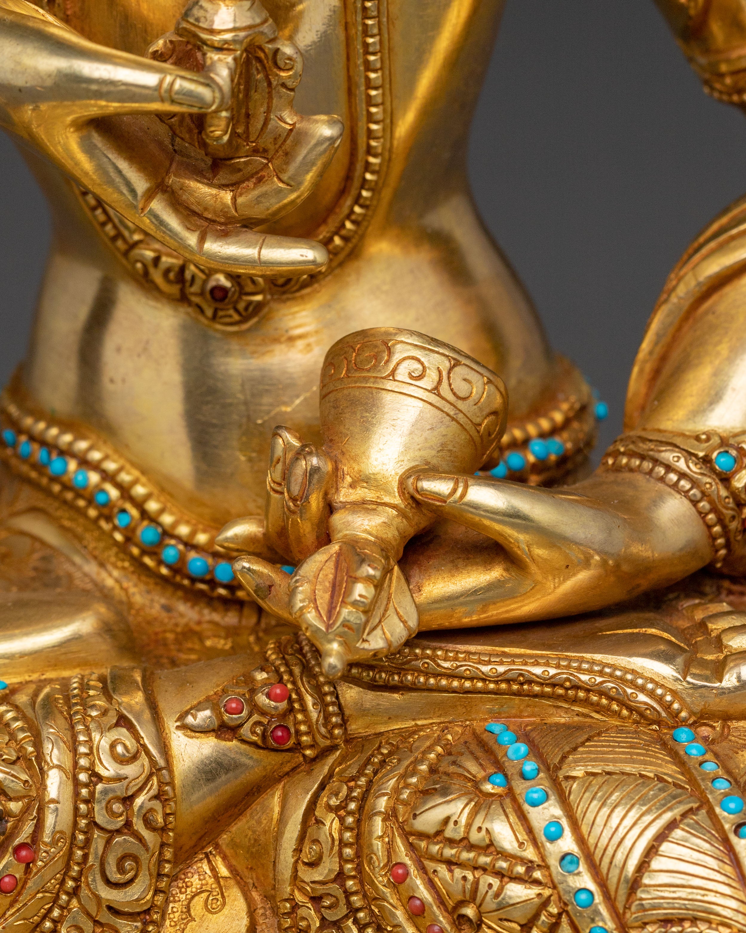 Divine Vajrasattva Statue: Purifier of Karma