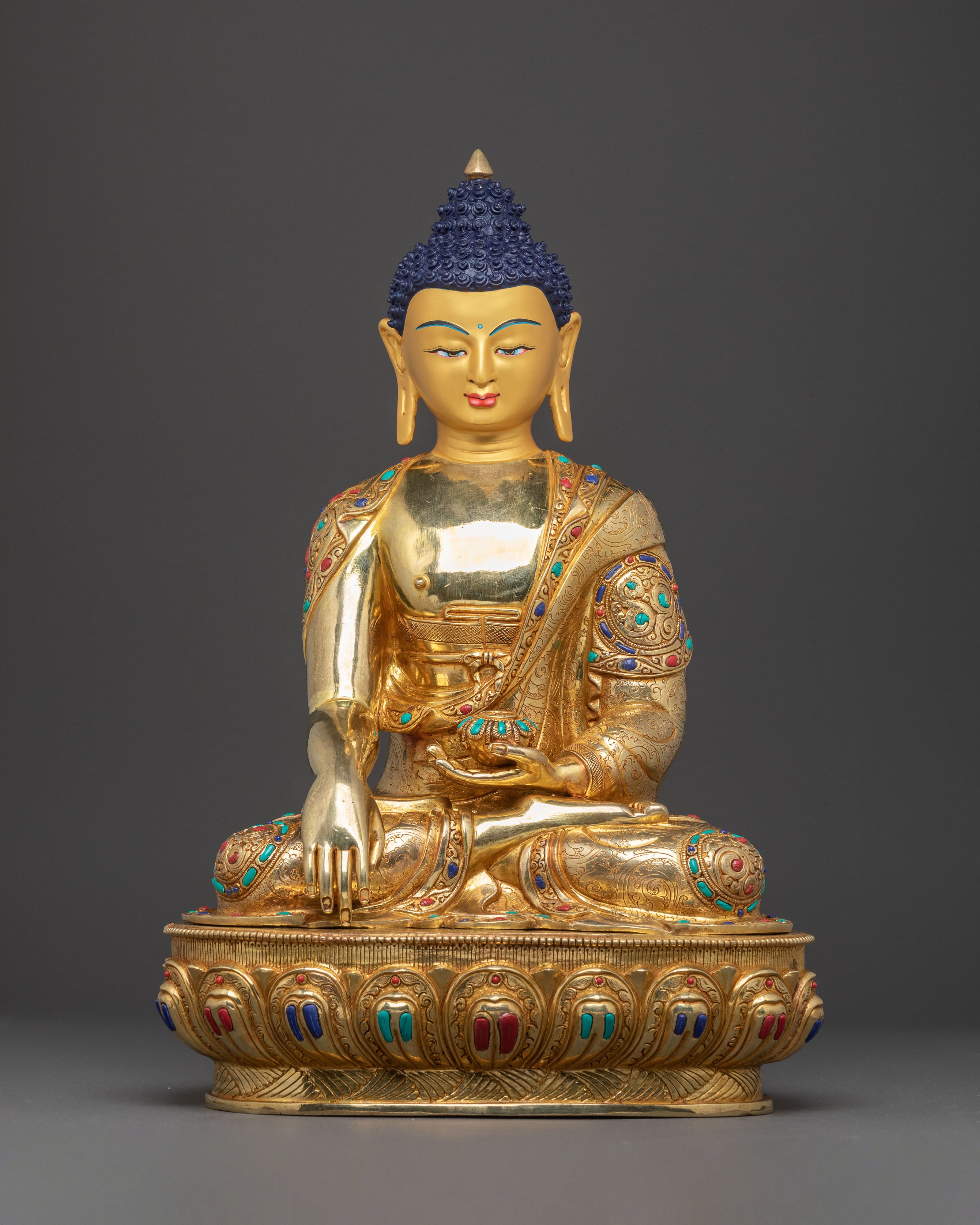 Gautama Buddha Copper Statue: Founder of Buddhism