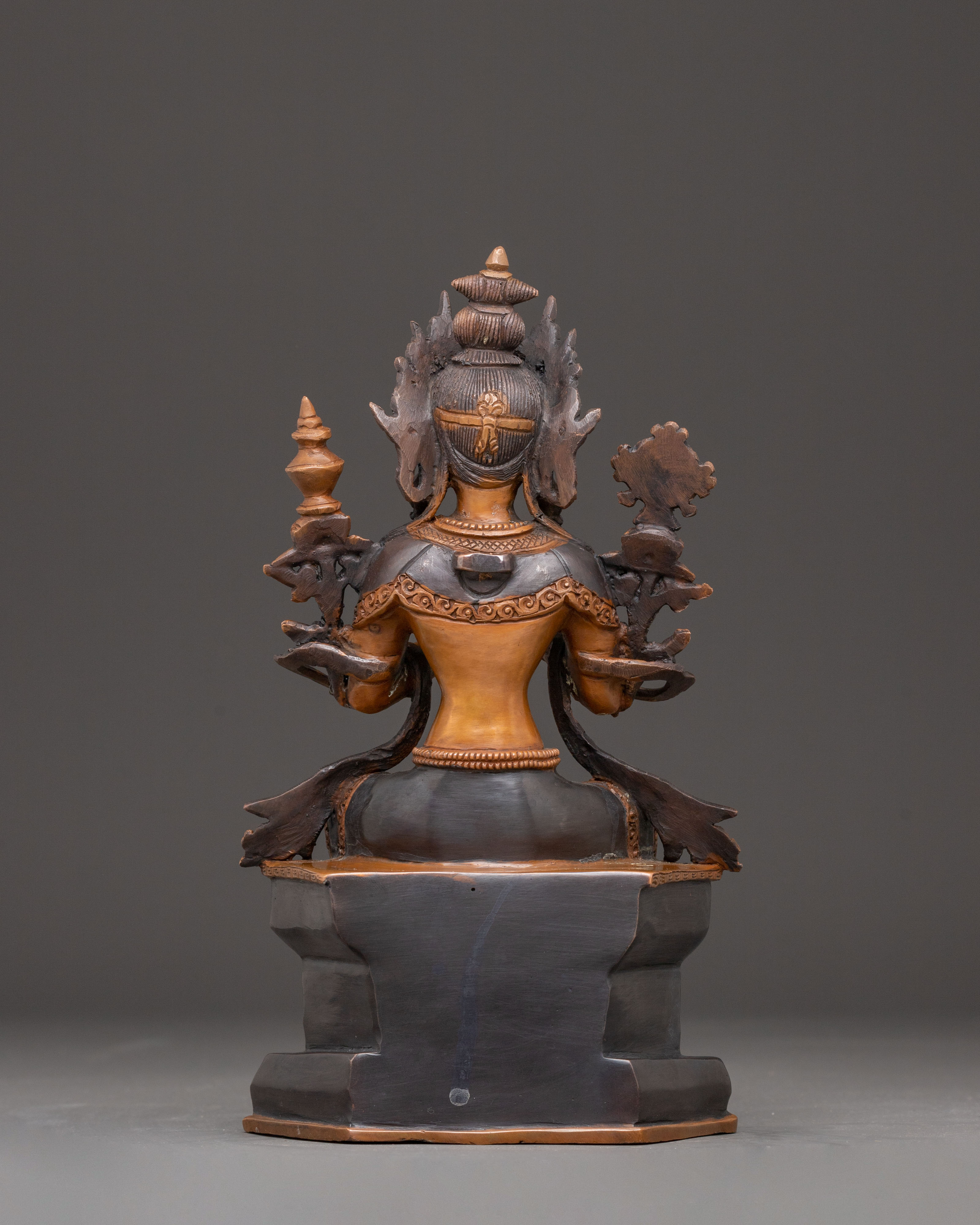 Handmade Maitreya Buddha Oxidized Statue | Symbol of Future Enlightenment