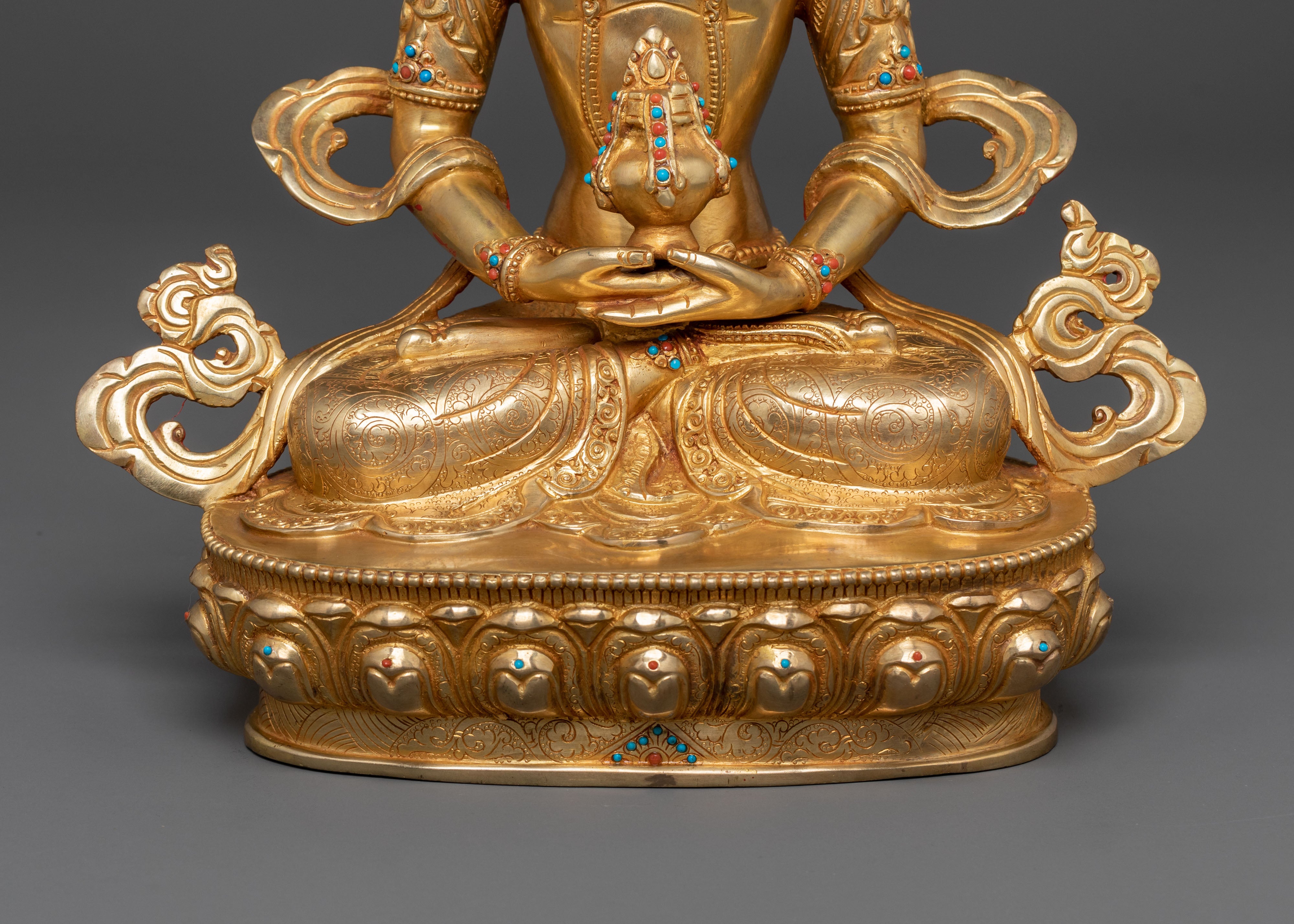 Amitayus Immortal Wisdom Statue | Spiritual Altar Decor