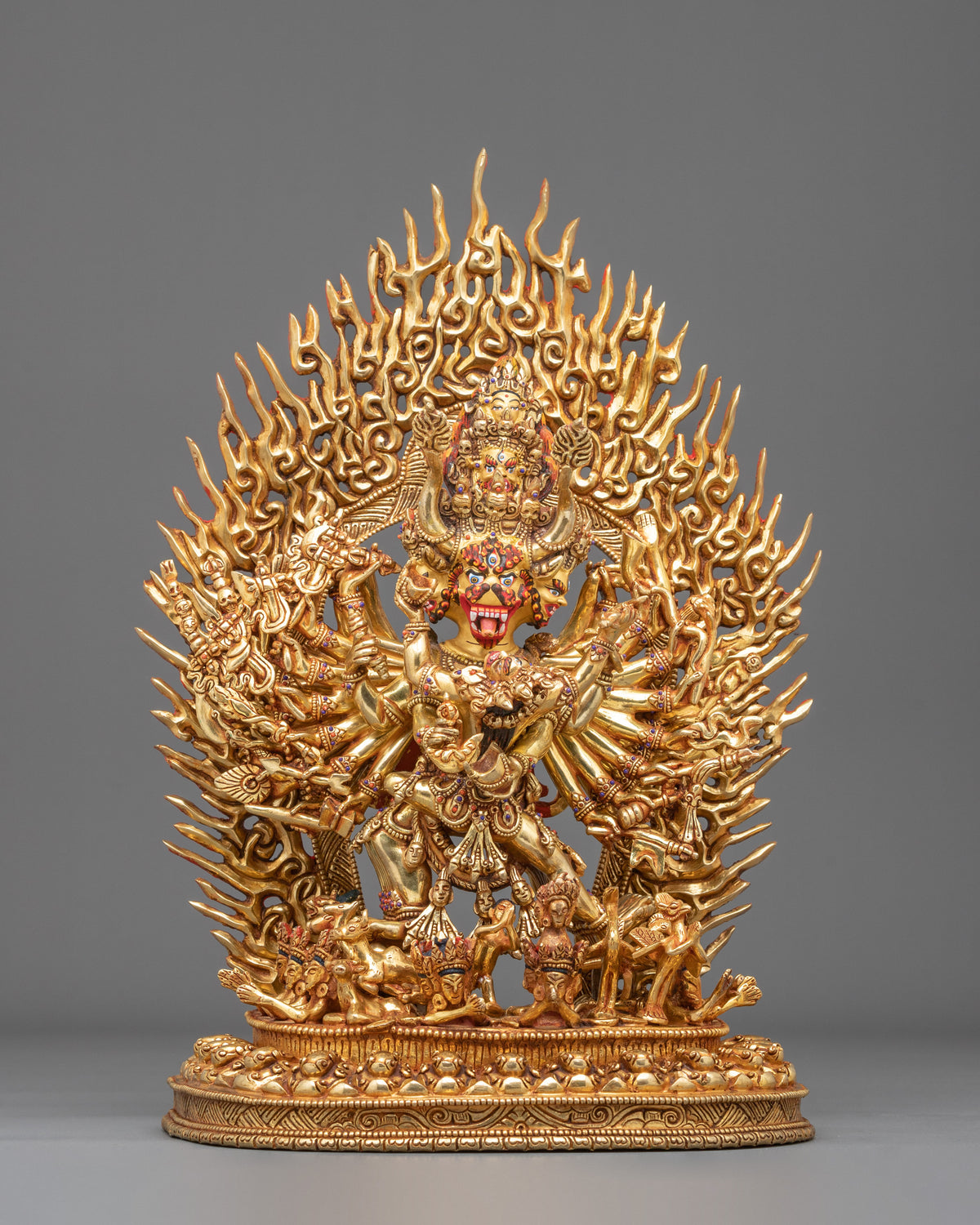 Dharma Protector Yamantaka Statue | Wrathful Conqueror of Death