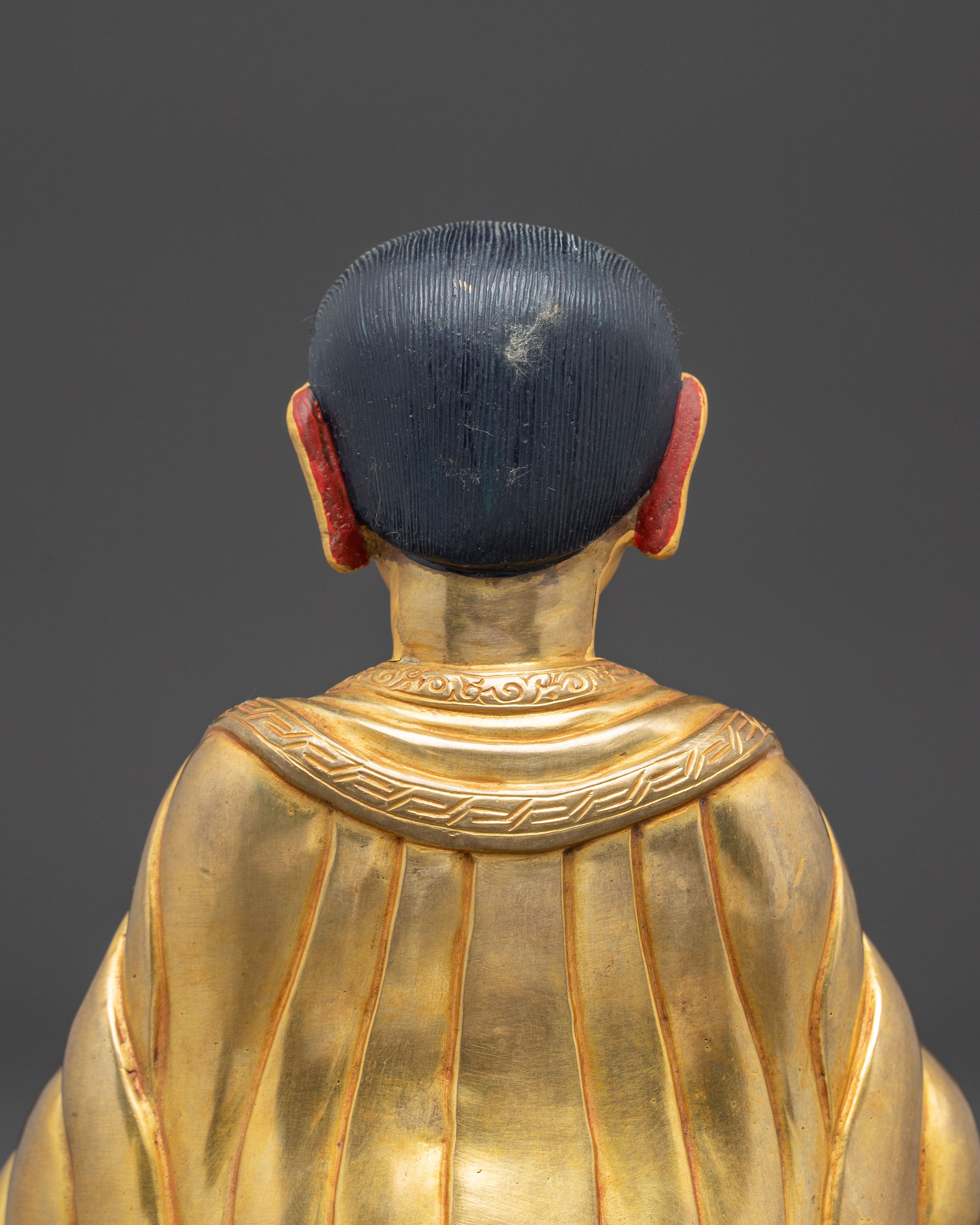 Handmade Marpha Sculpture | Tibetan Buddhist Master