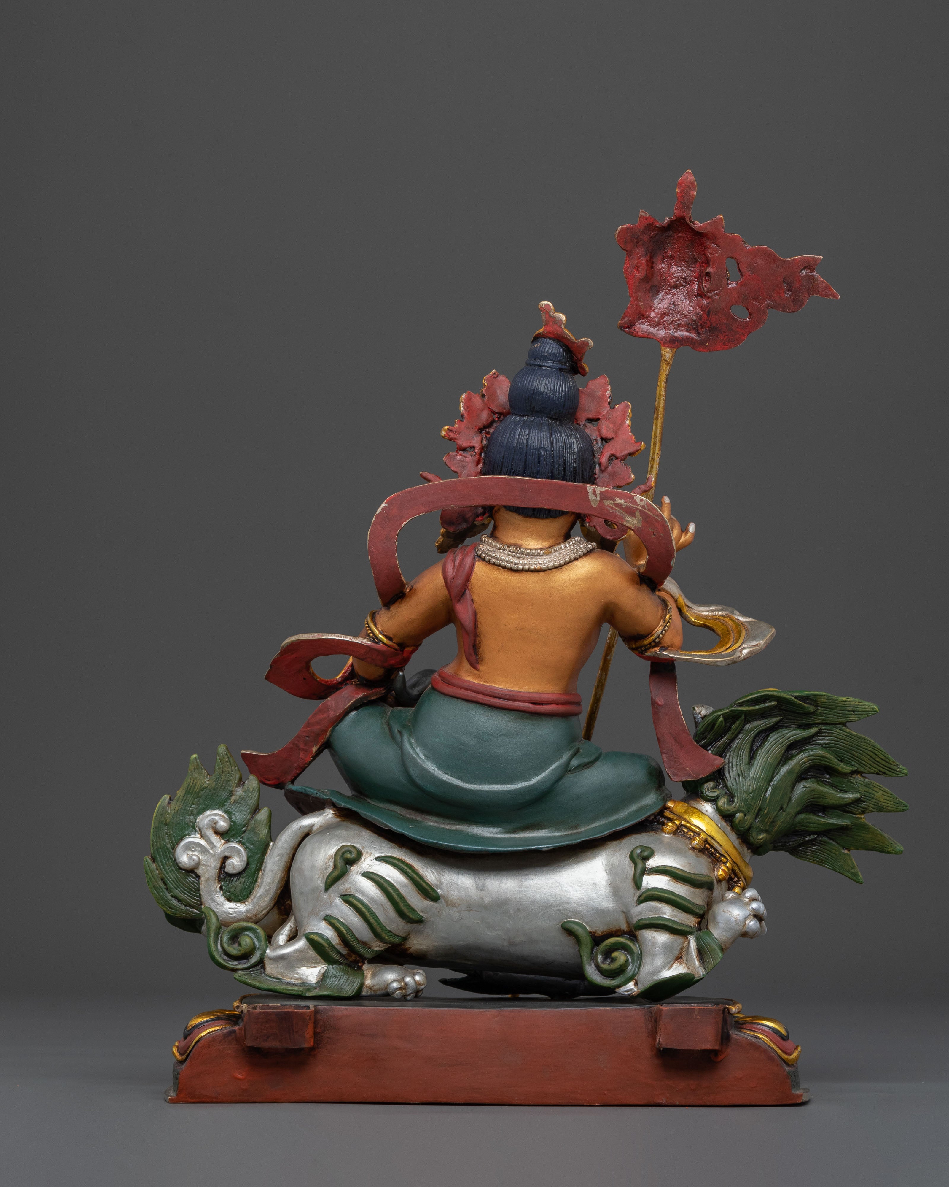 Namtoshe Wealth Guardian Statue | Wrathful Protector Deity