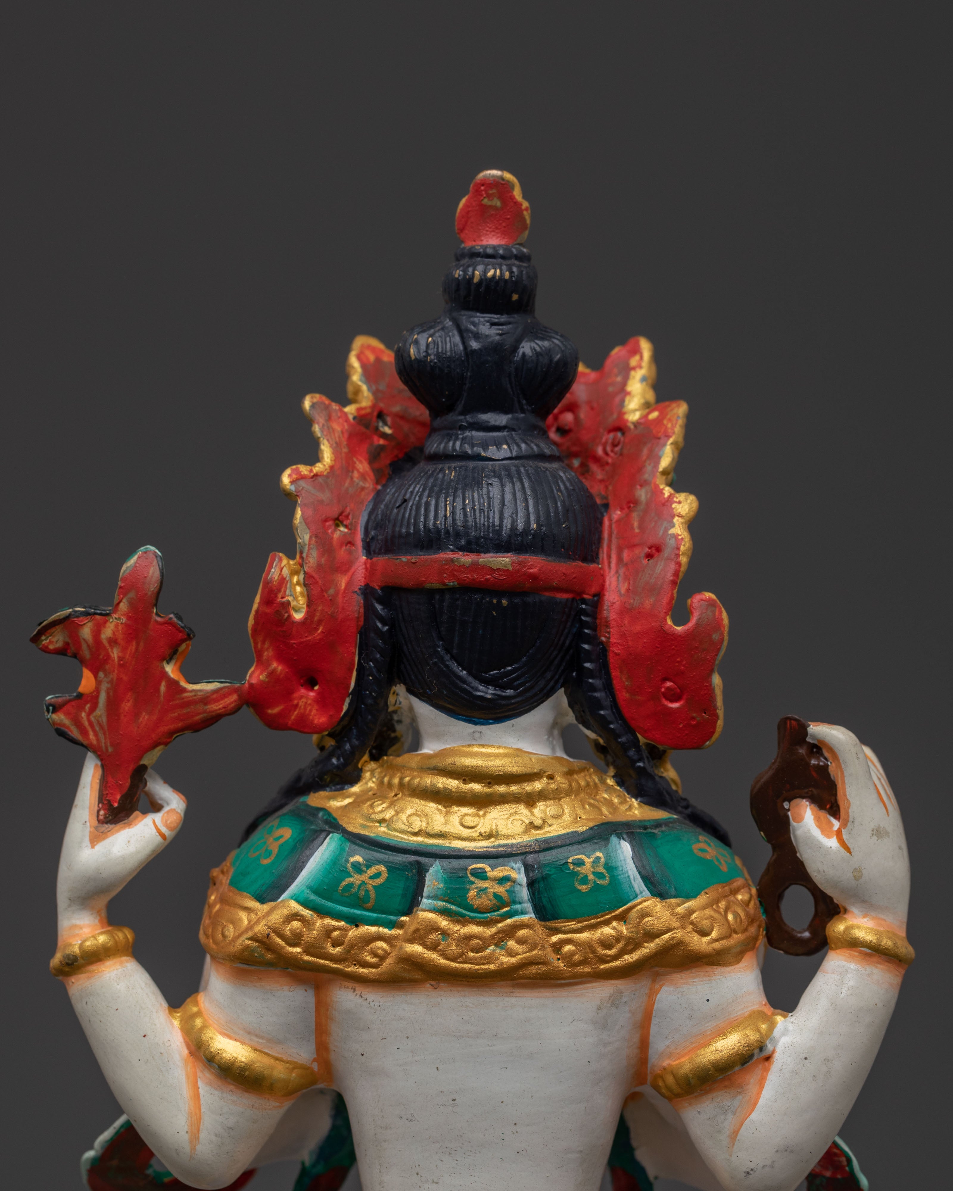 Chenrezig Meditational Statue – Handcrafted Devotion