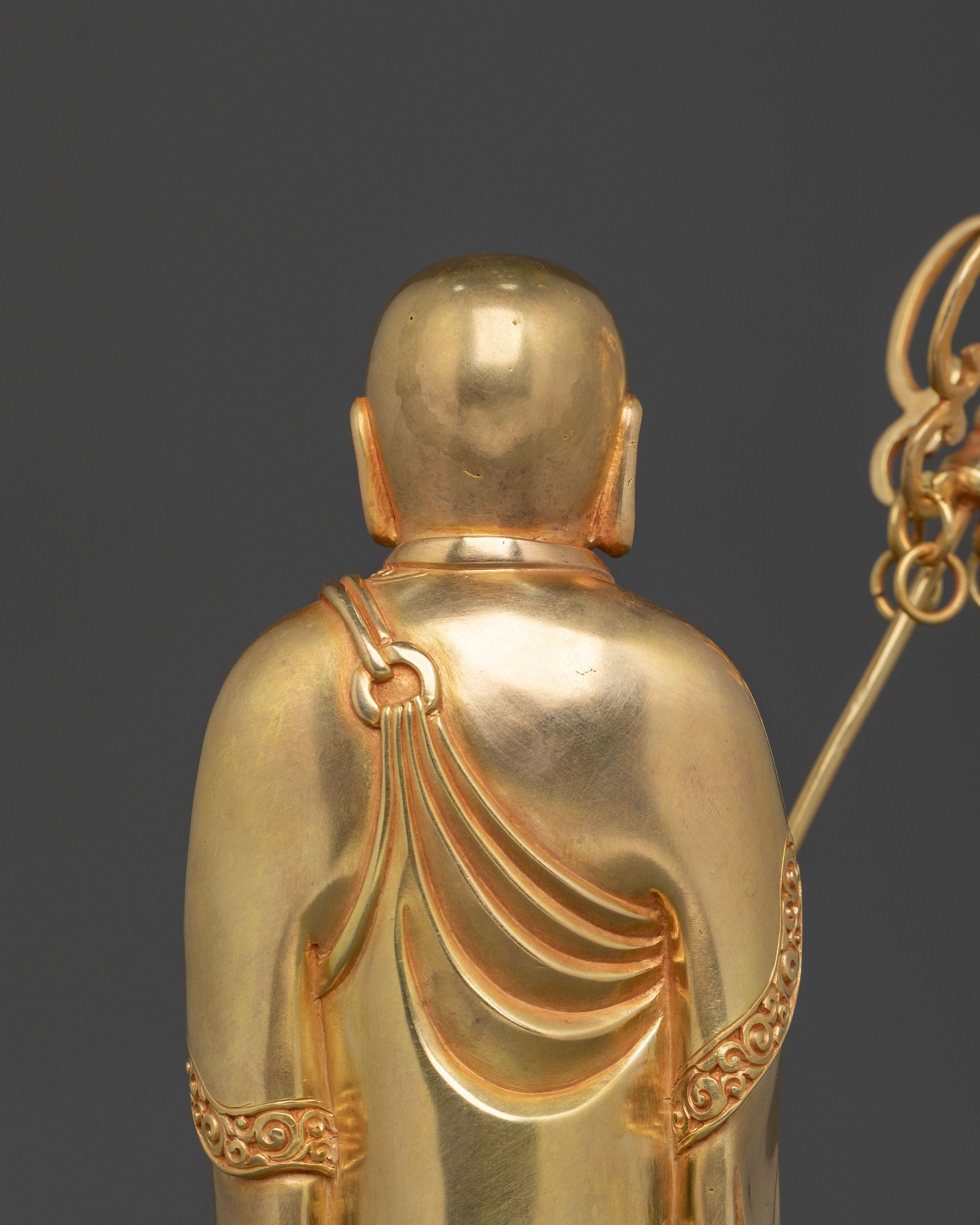 Standing Kshitigarbha Sacred Statue | Home Decor