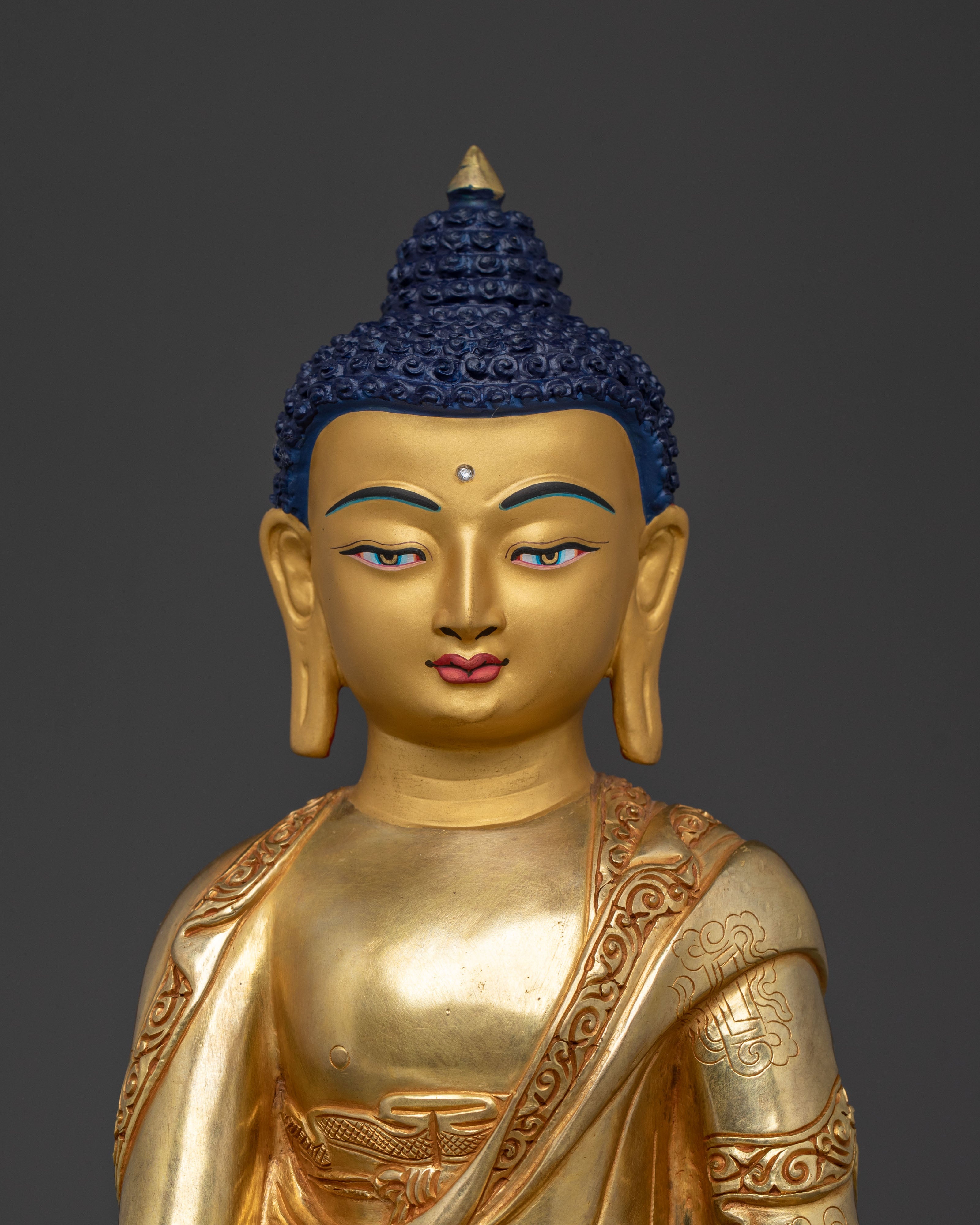 Handmade Shakyamuni Buddha Spiritual Figurine