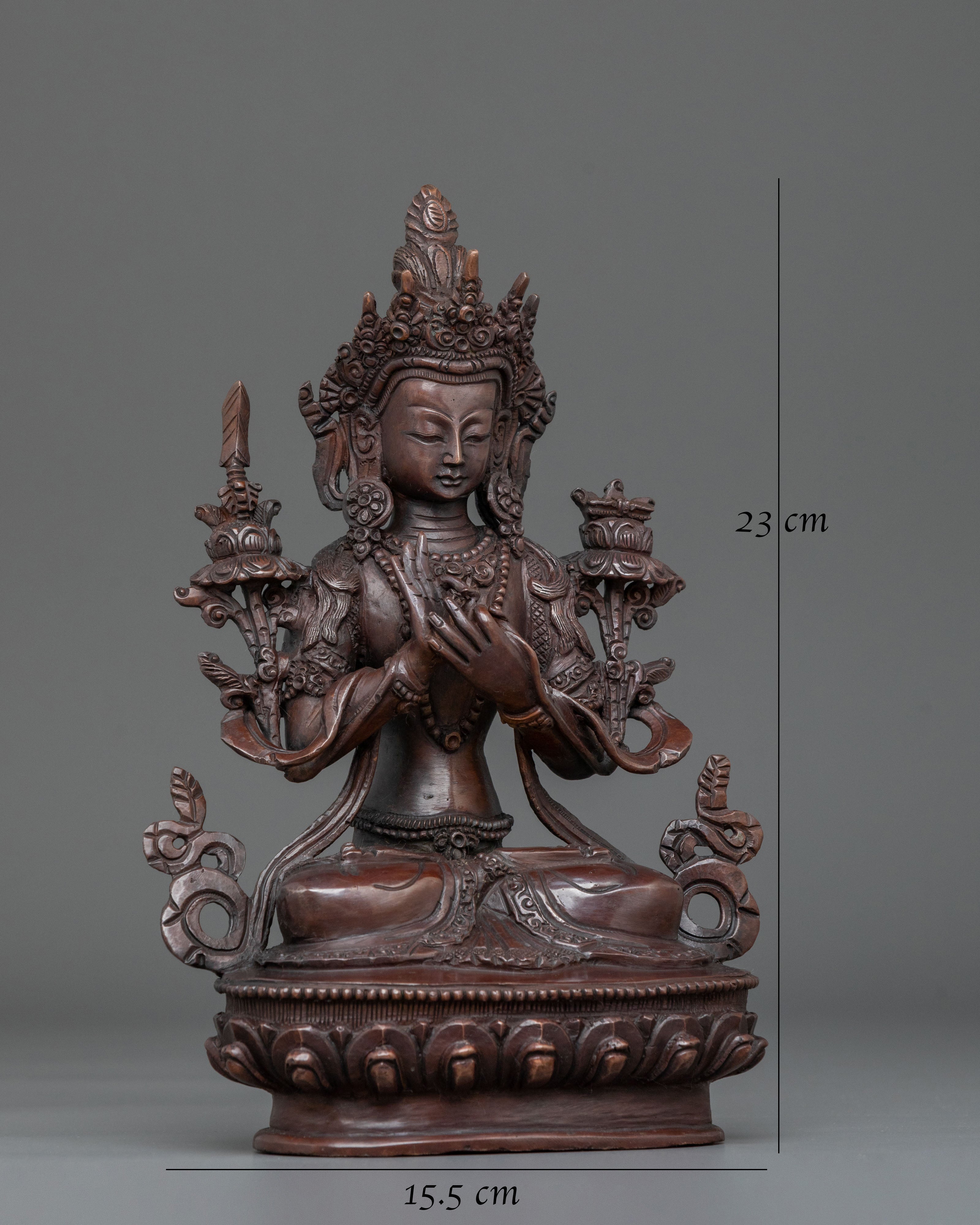 Tikshna Manjushri Sacred Buddhist Statue | Home Decor