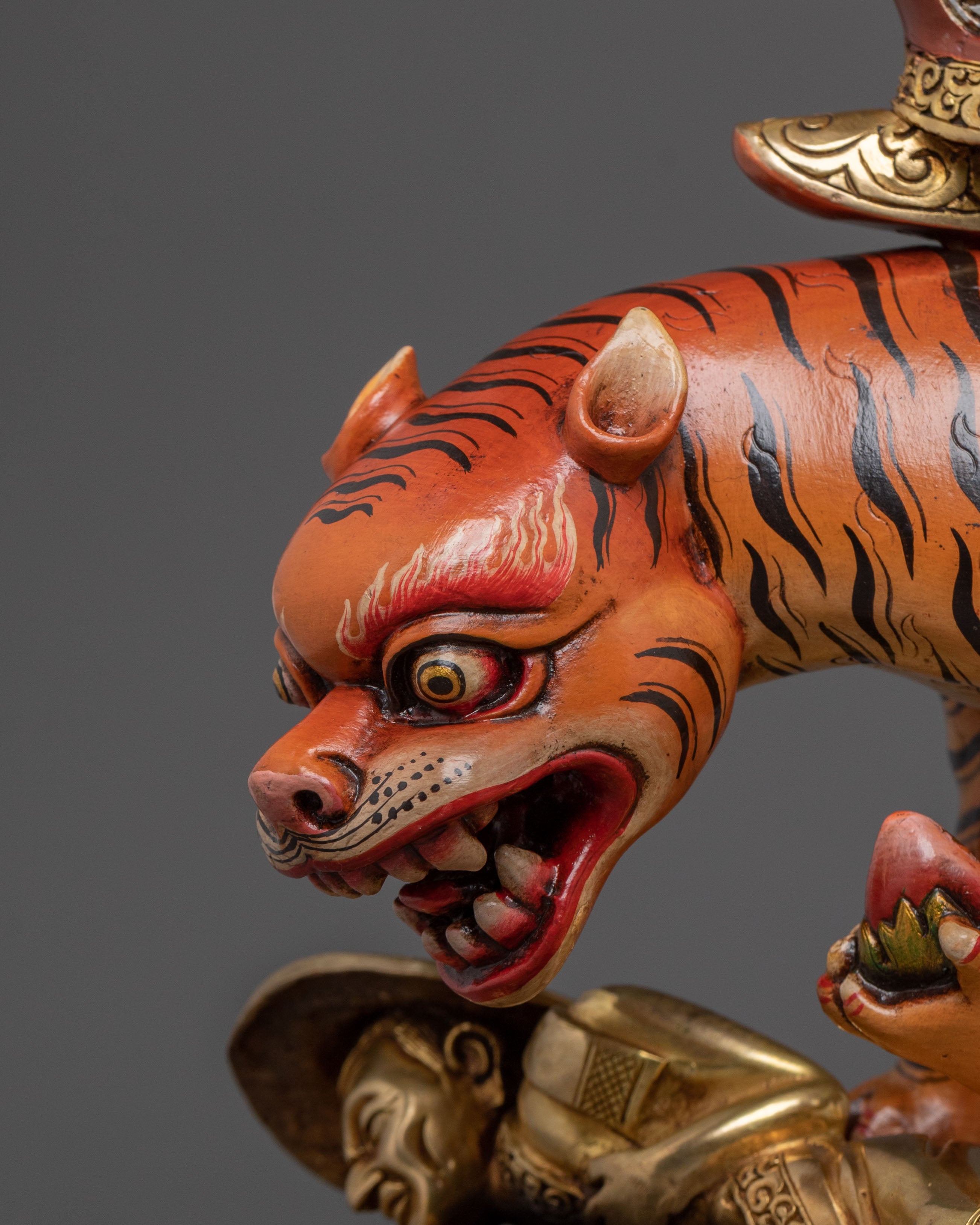 Dorje Drollo Sculpture | Tibetan Protector