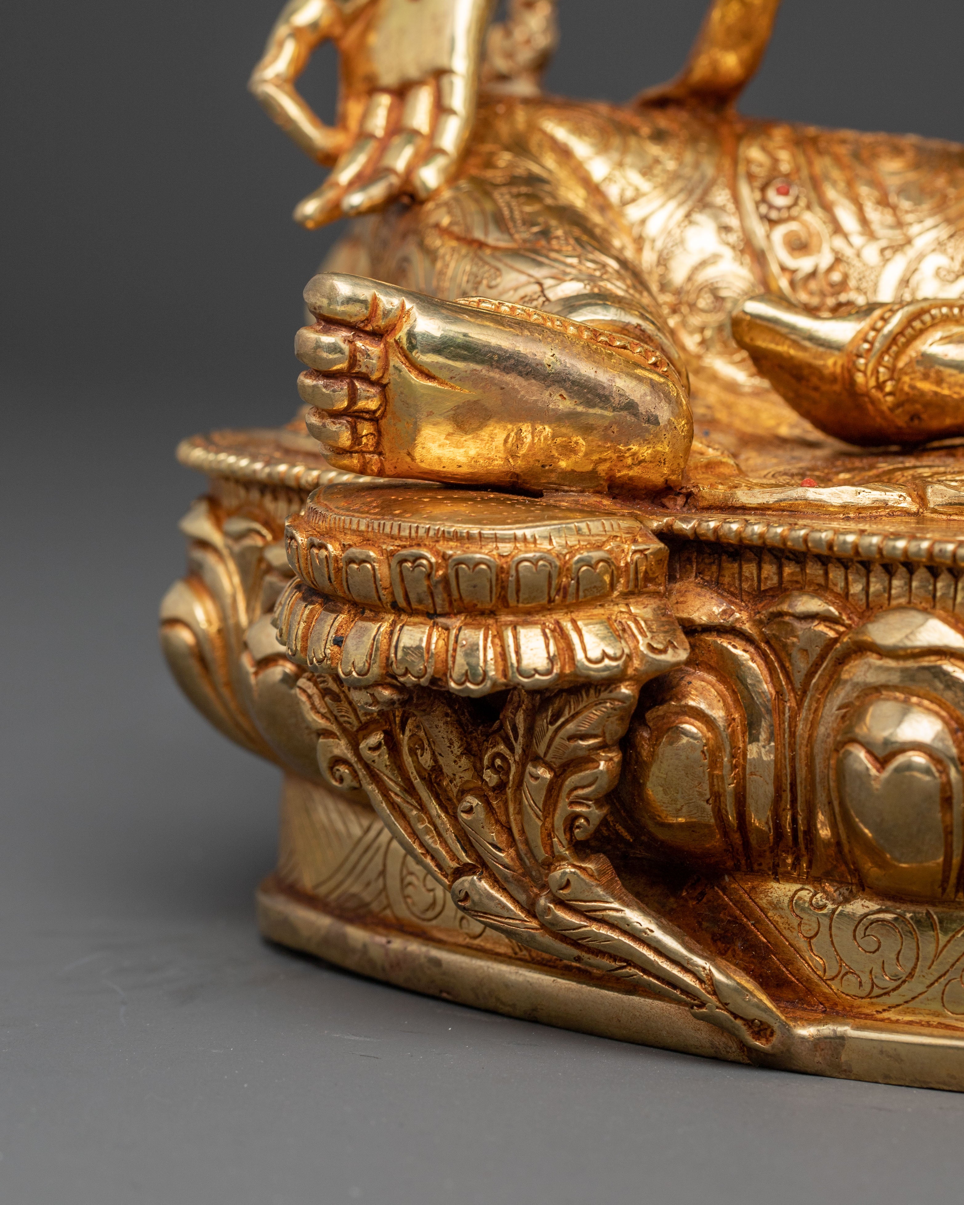 Green Tara Handcrafted Statue | The Swift Liberator