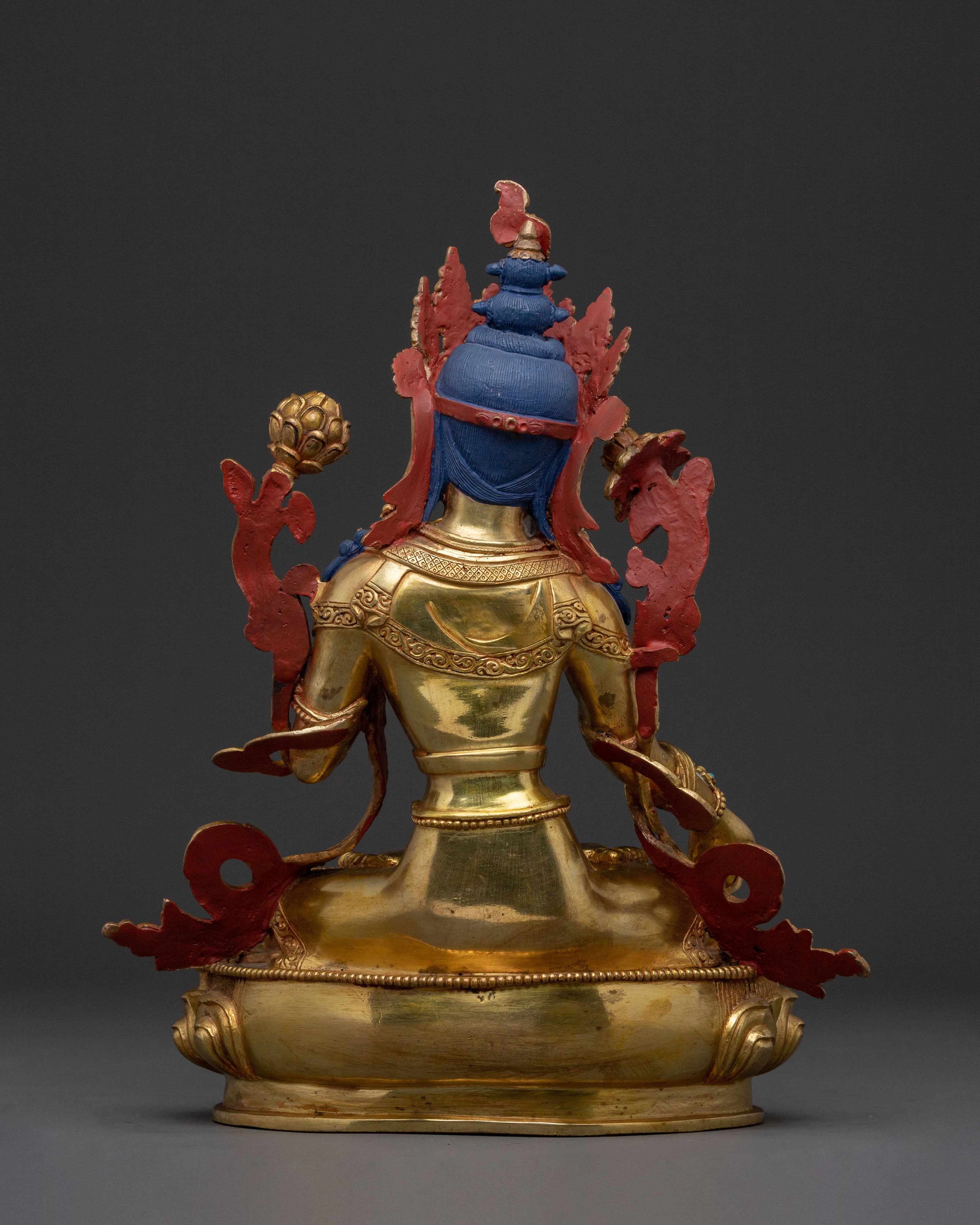 Radiant Goddess White Tara Statue for Healing | Buddhist Decor