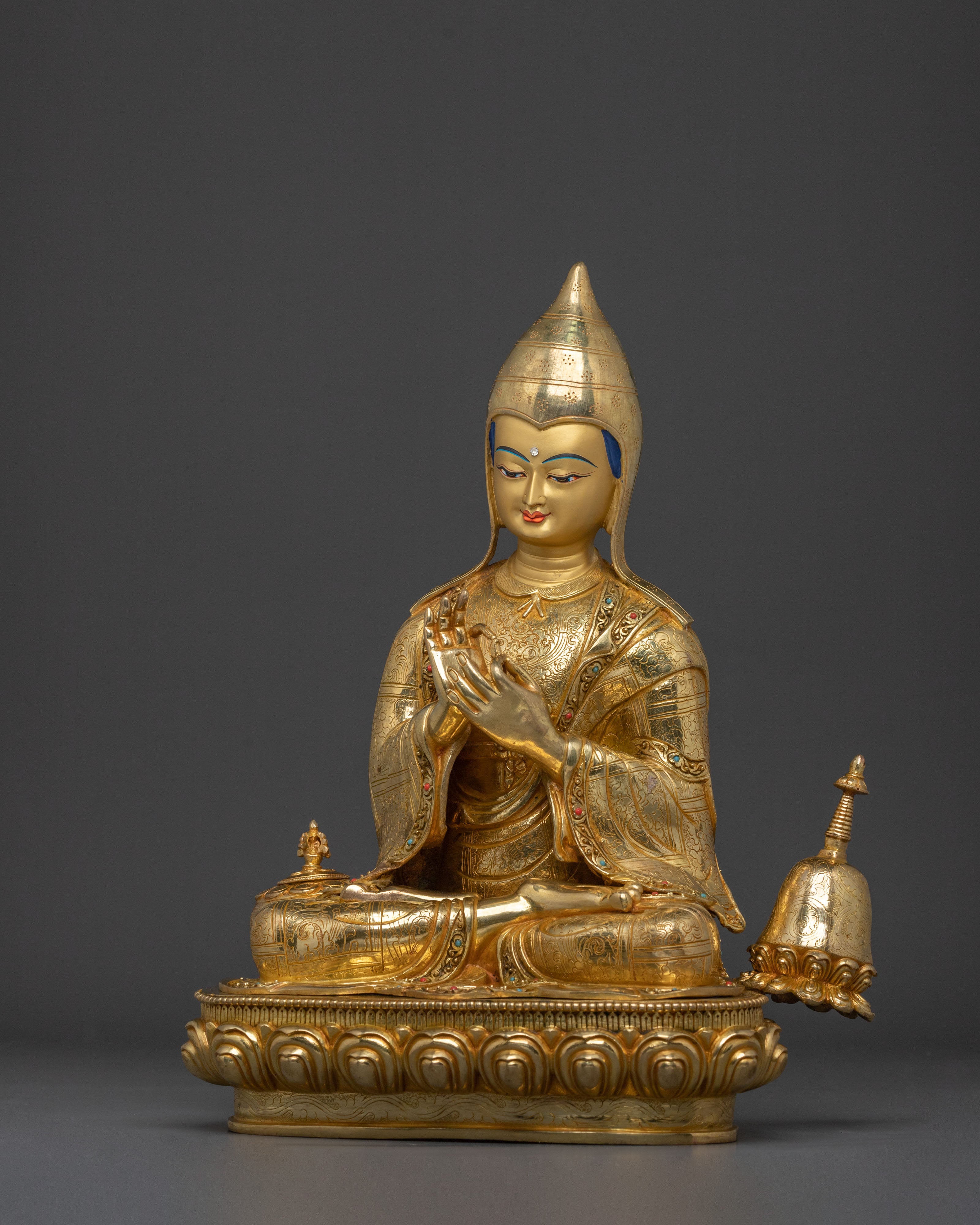 Atisa Sacred Statue: Great Buddhist Master of Wisdom & Reform