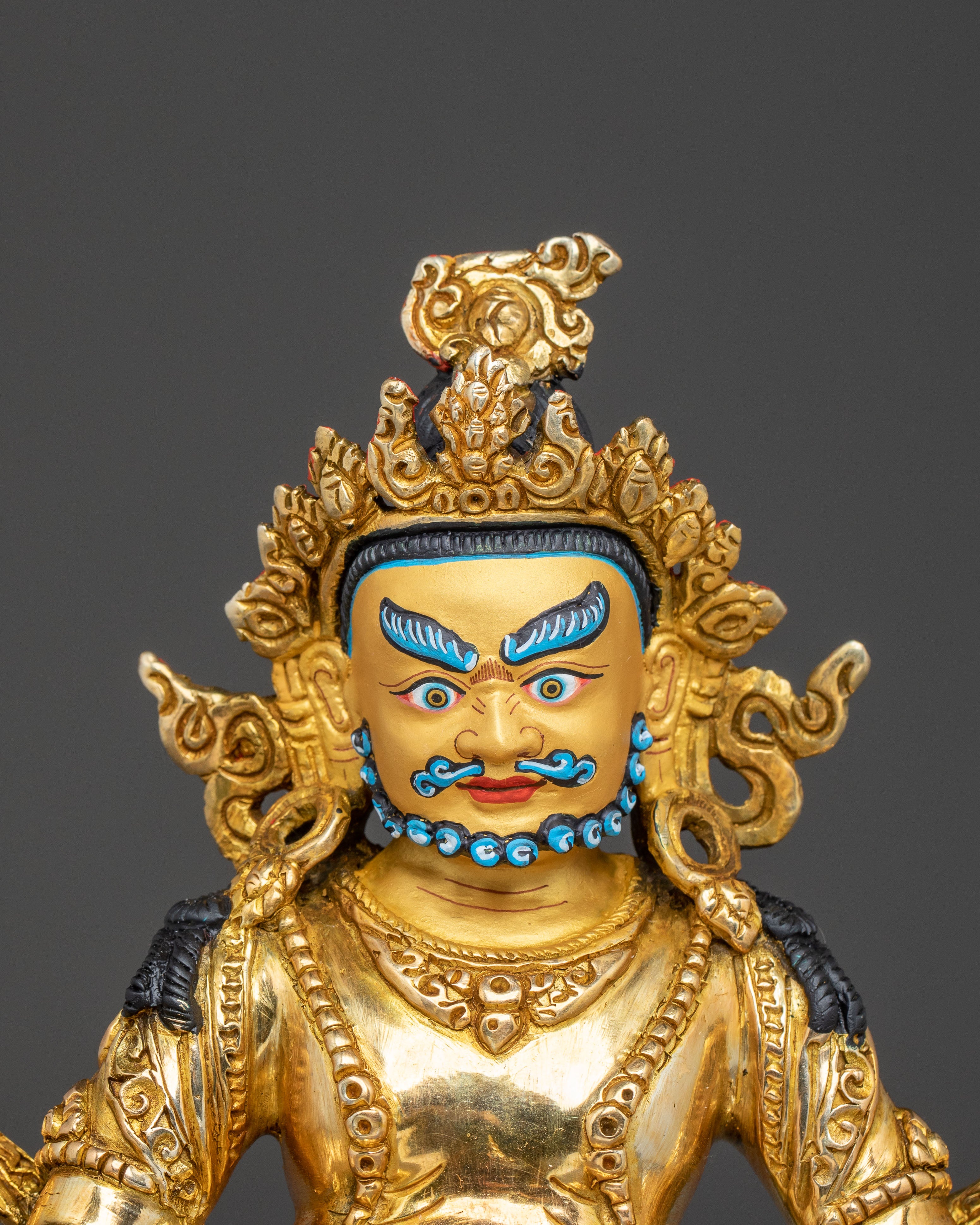 Dzambhala Abundance Statue | Meditational Decor